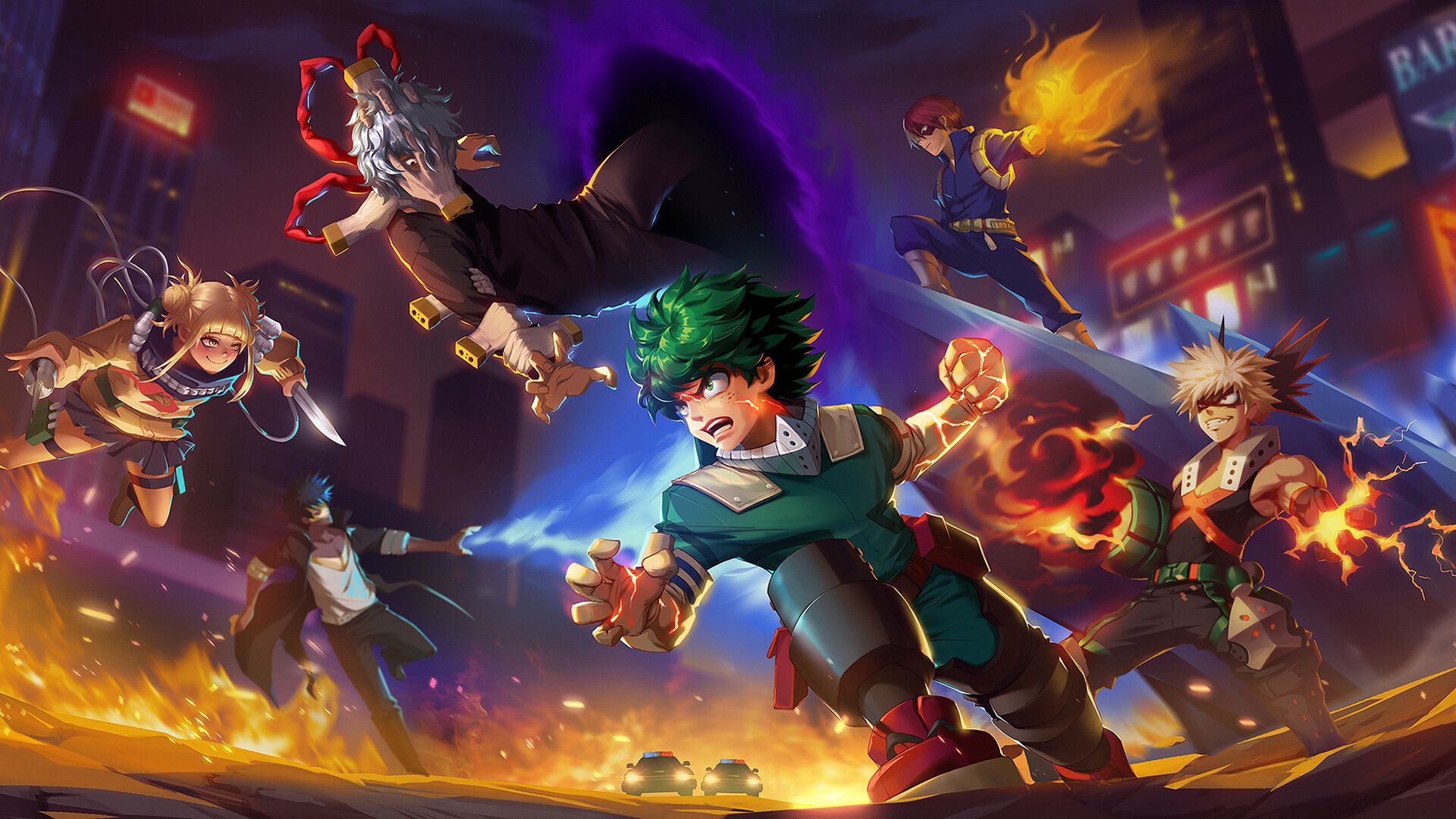 Izuku Midoriya Cool My Hero Academia Wallpaper, HD Anime 4K Wallpaper, Image, Photo and Background Den. Academia wallpaper, My hero academia, Anime