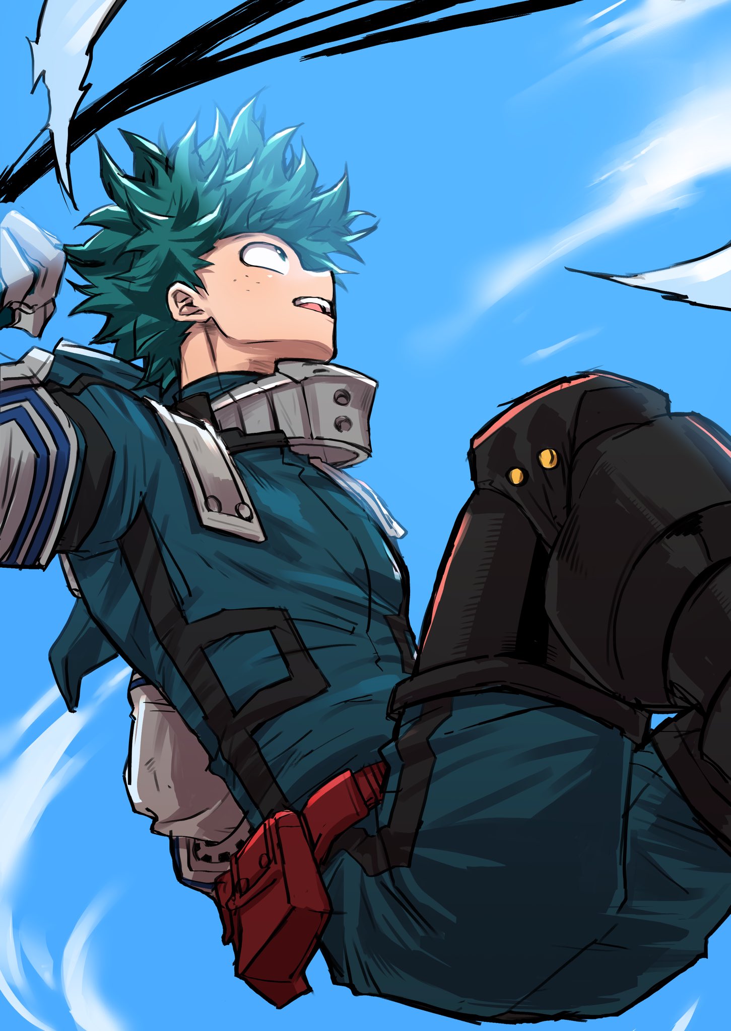 deku black web no Hero Academia Wallpaper