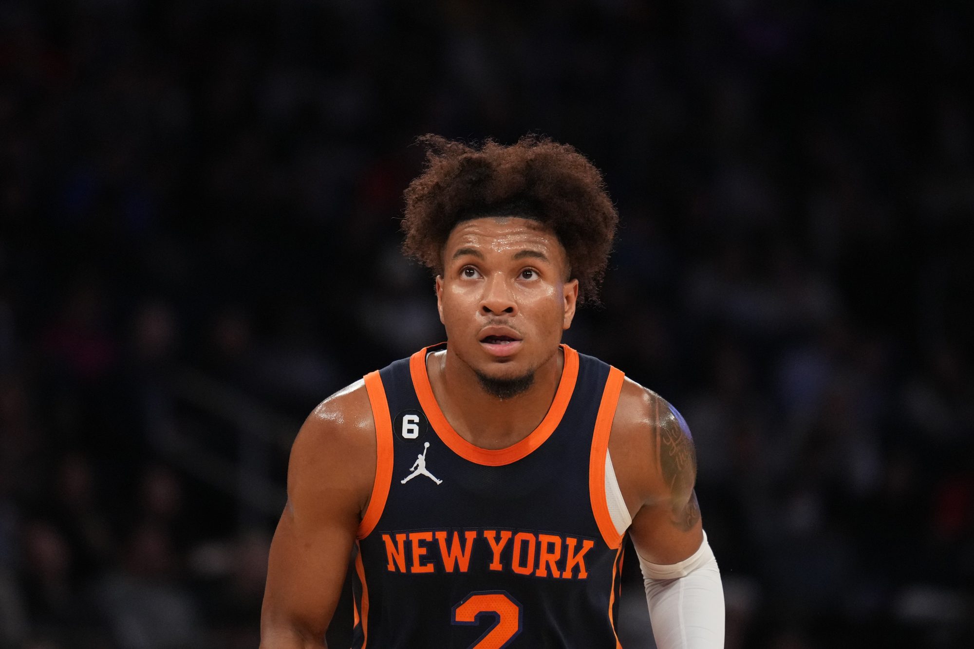 Knicks' Miles McBride waiting for shot isn't new to him