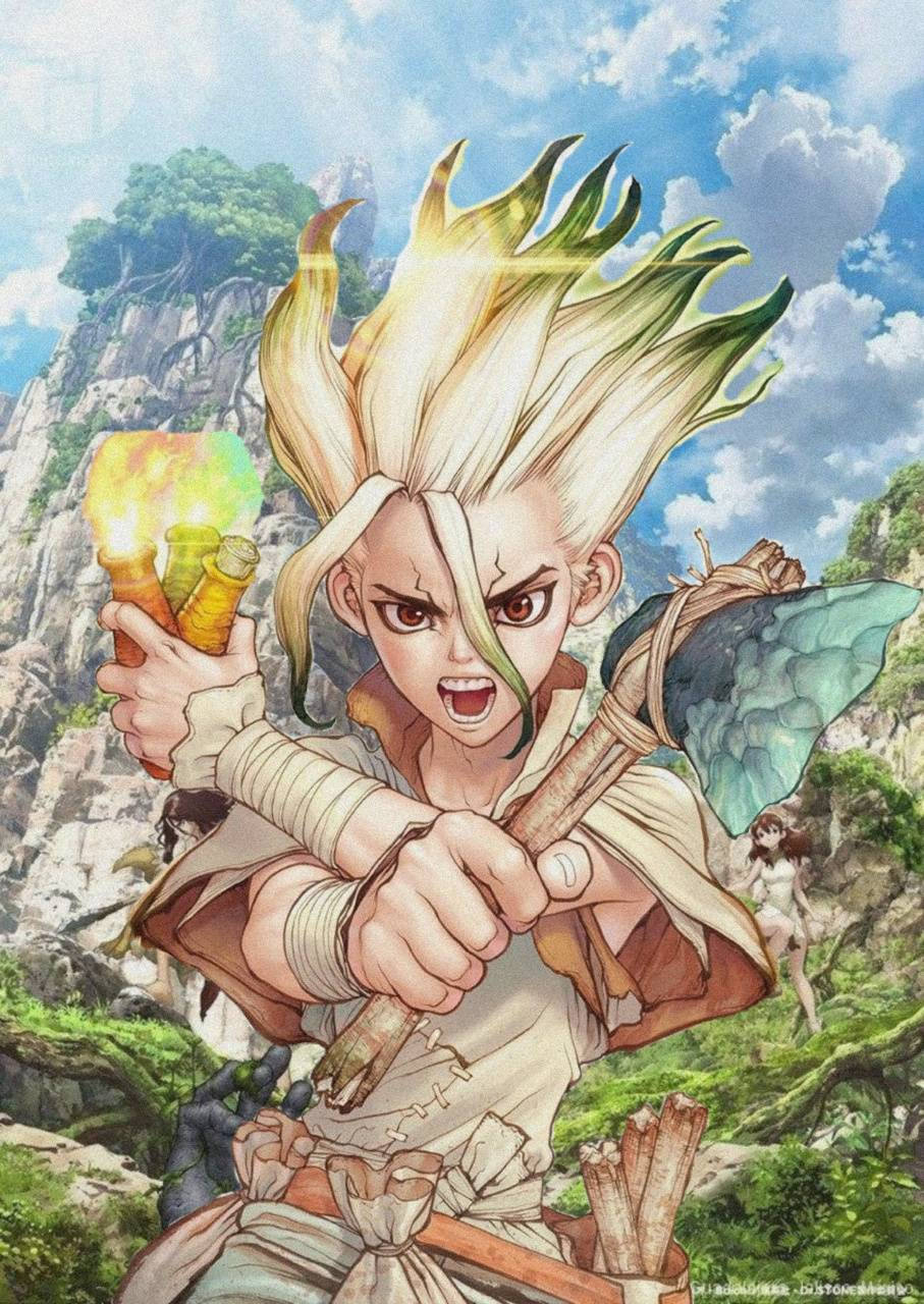 Dr stone картинки