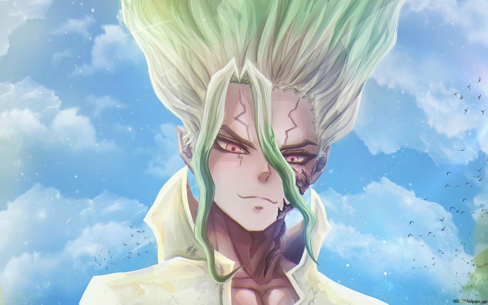 Senku Ishigami, Dr. Stone HD wallpaper download