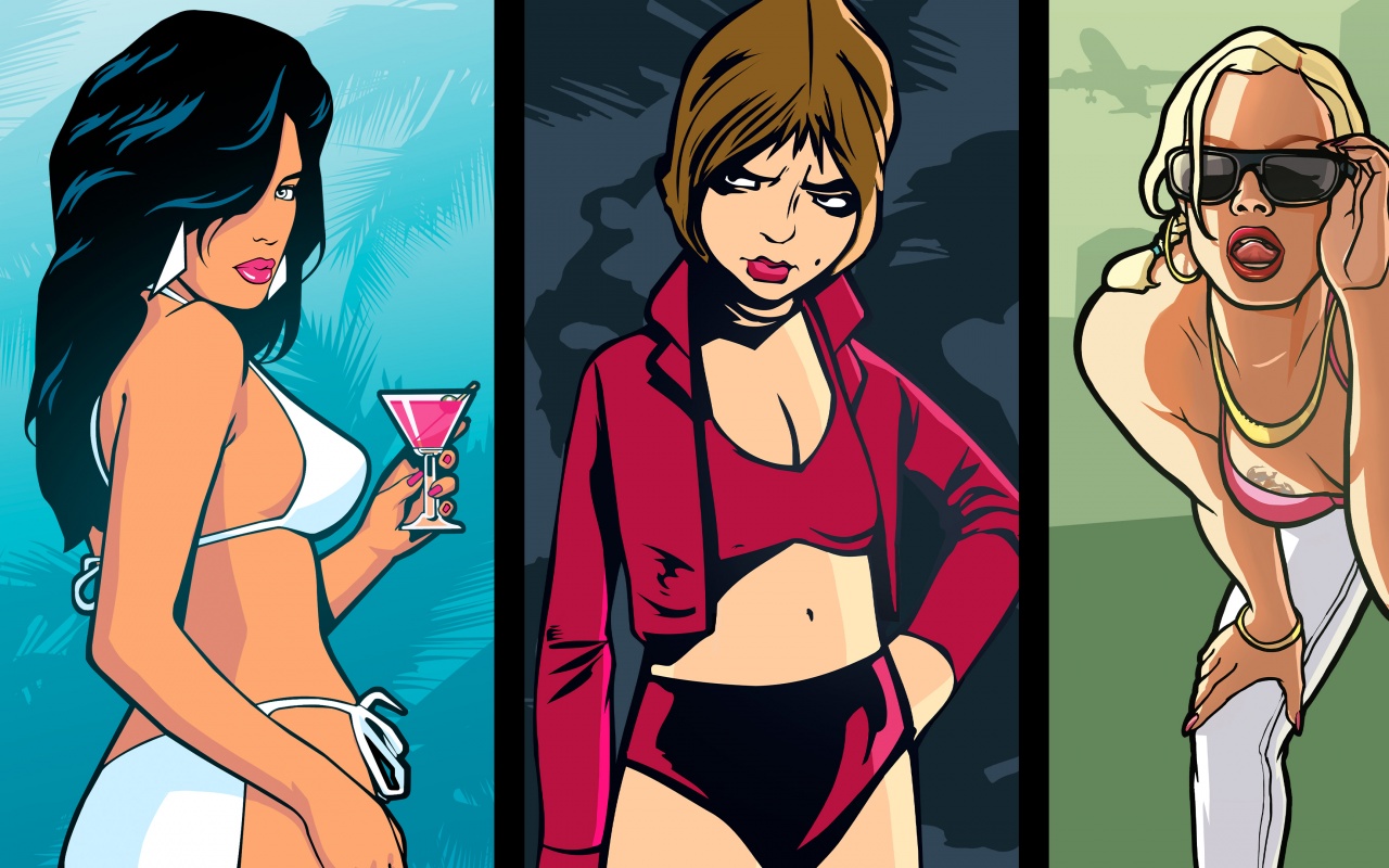 Grand Theft Auto: The Trilogy Definitive Edition Wallpaper 4K, 2022 Games, Games