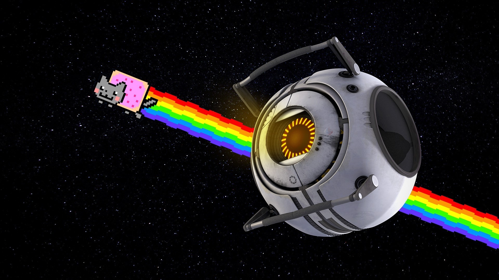 nyan cat portal space