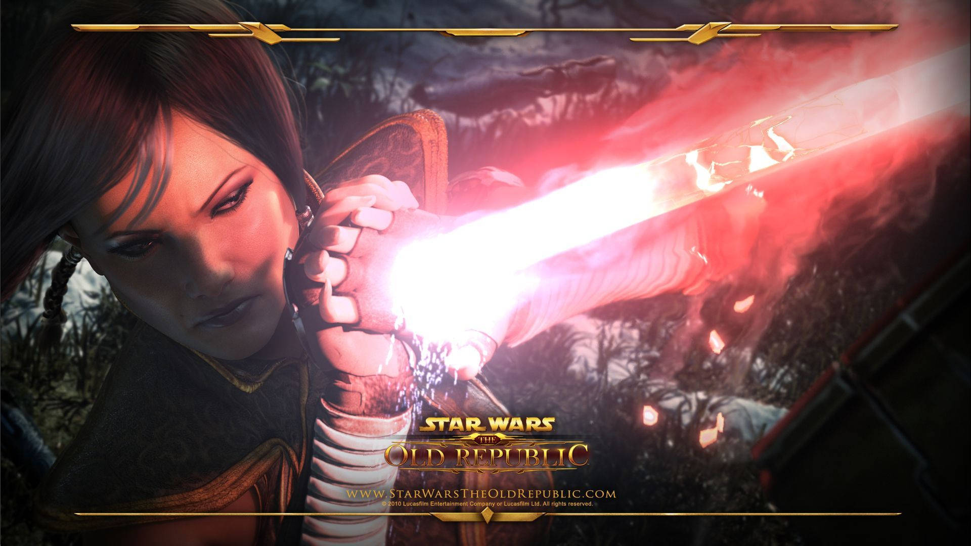 Download Swtor Satele Shan Poster Wallpaper