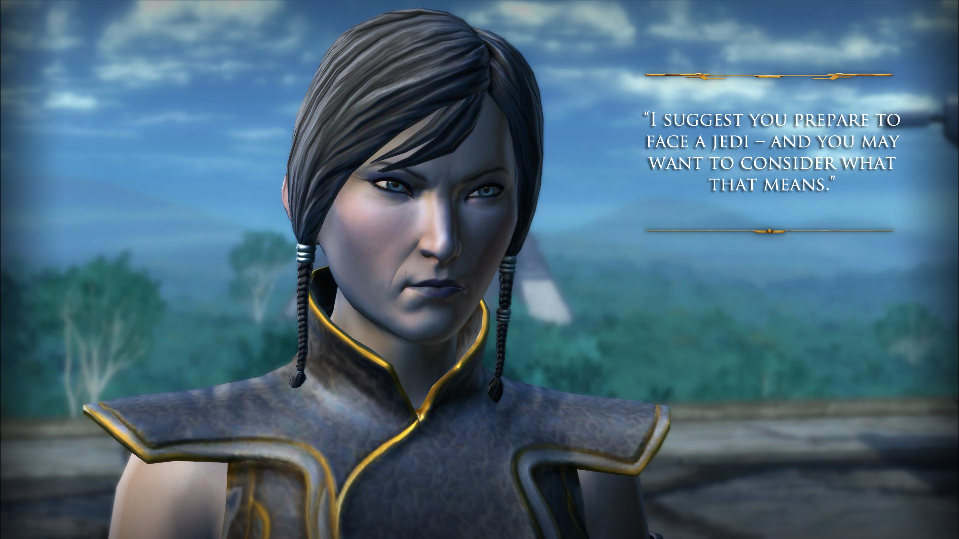 The Old Republic Master Satele: The most powerful Shan?