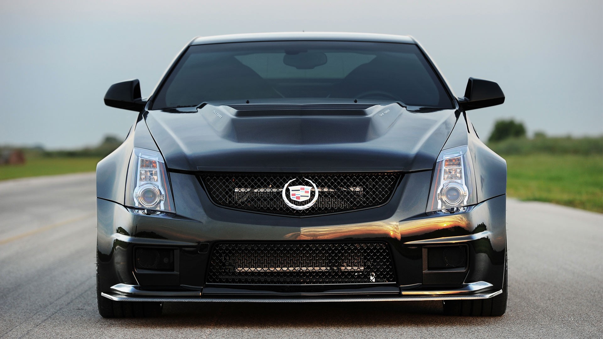 Wallpaper, black cars, sports car, Sedan, Cadillac CTS V, wheel, land vehicle, automotive design, automotive exterior, automobile make, luxury vehicle, bumper, grille, cadillac cts, cadillac xlr v, cadillac sts v 1920x1080