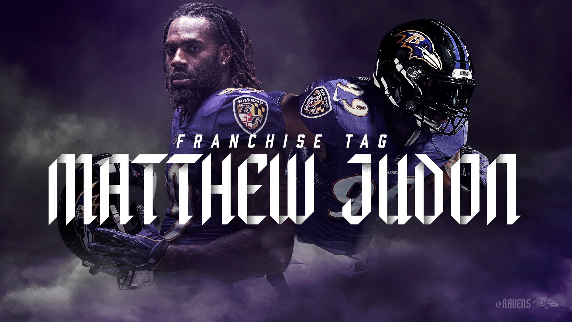 Baltimore Ravens have designated OLB Matthew Judon as our 2020 franchise player
