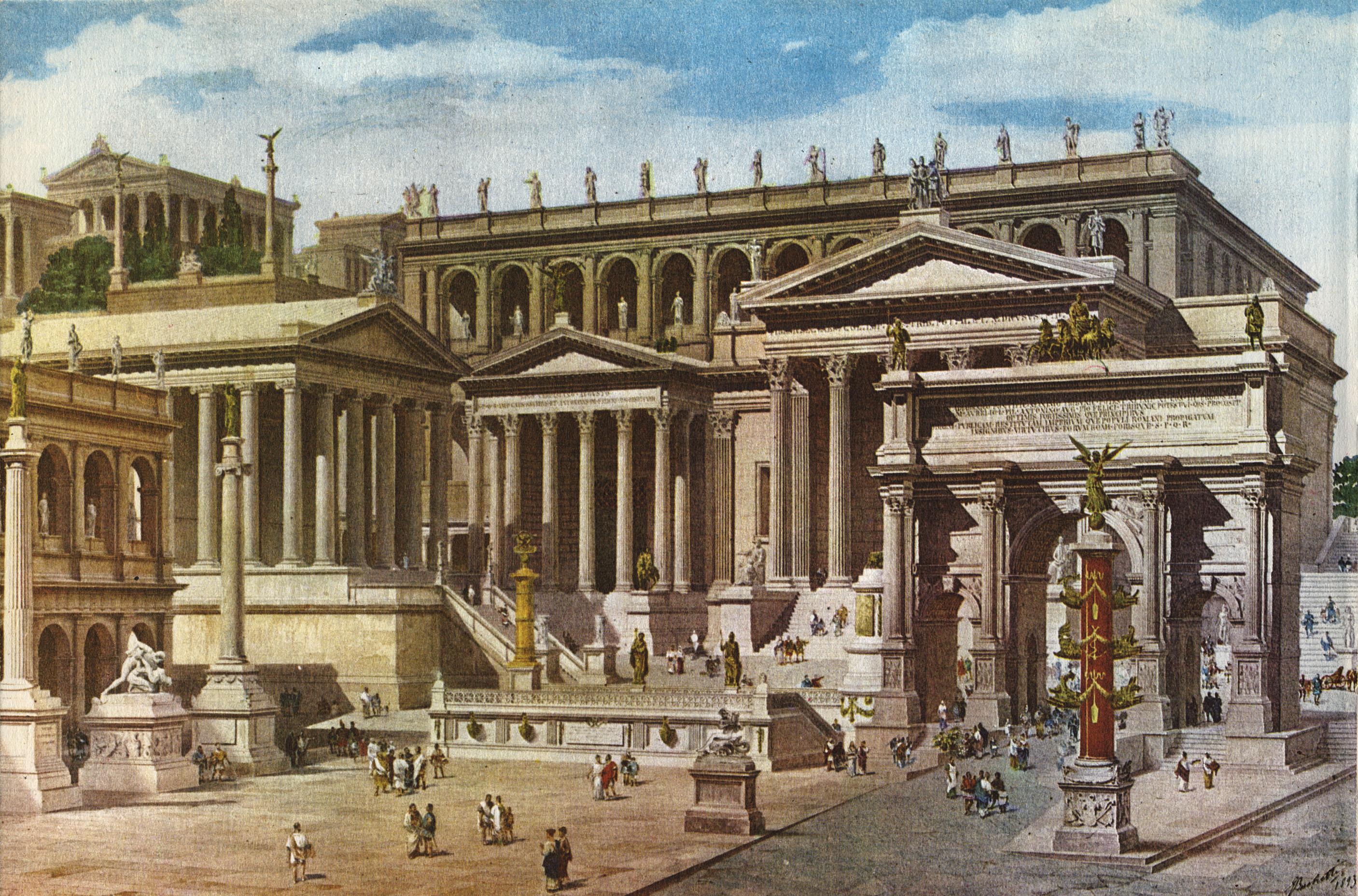 ancient roman background
