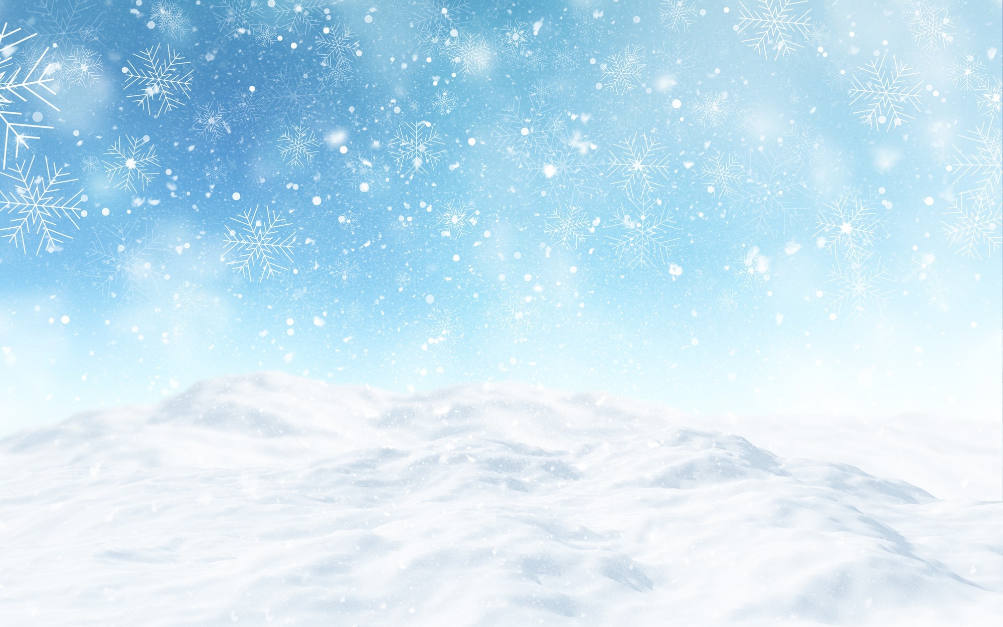 Snow Winter Background Image
