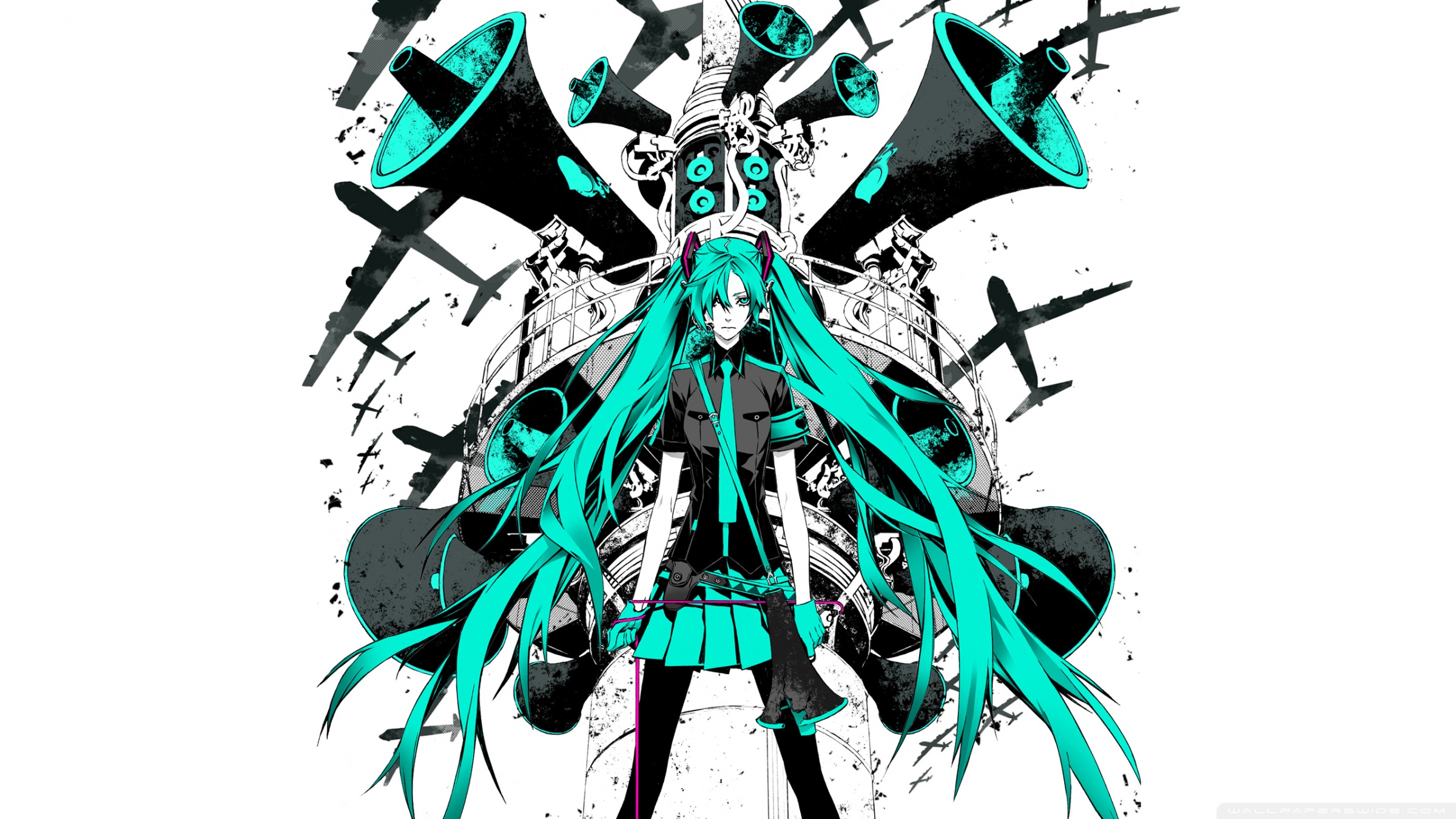 Vocaloid Hatsune Miku Ultra HD Desktop Background Wallpaper for 4K UHD TV, Tablet