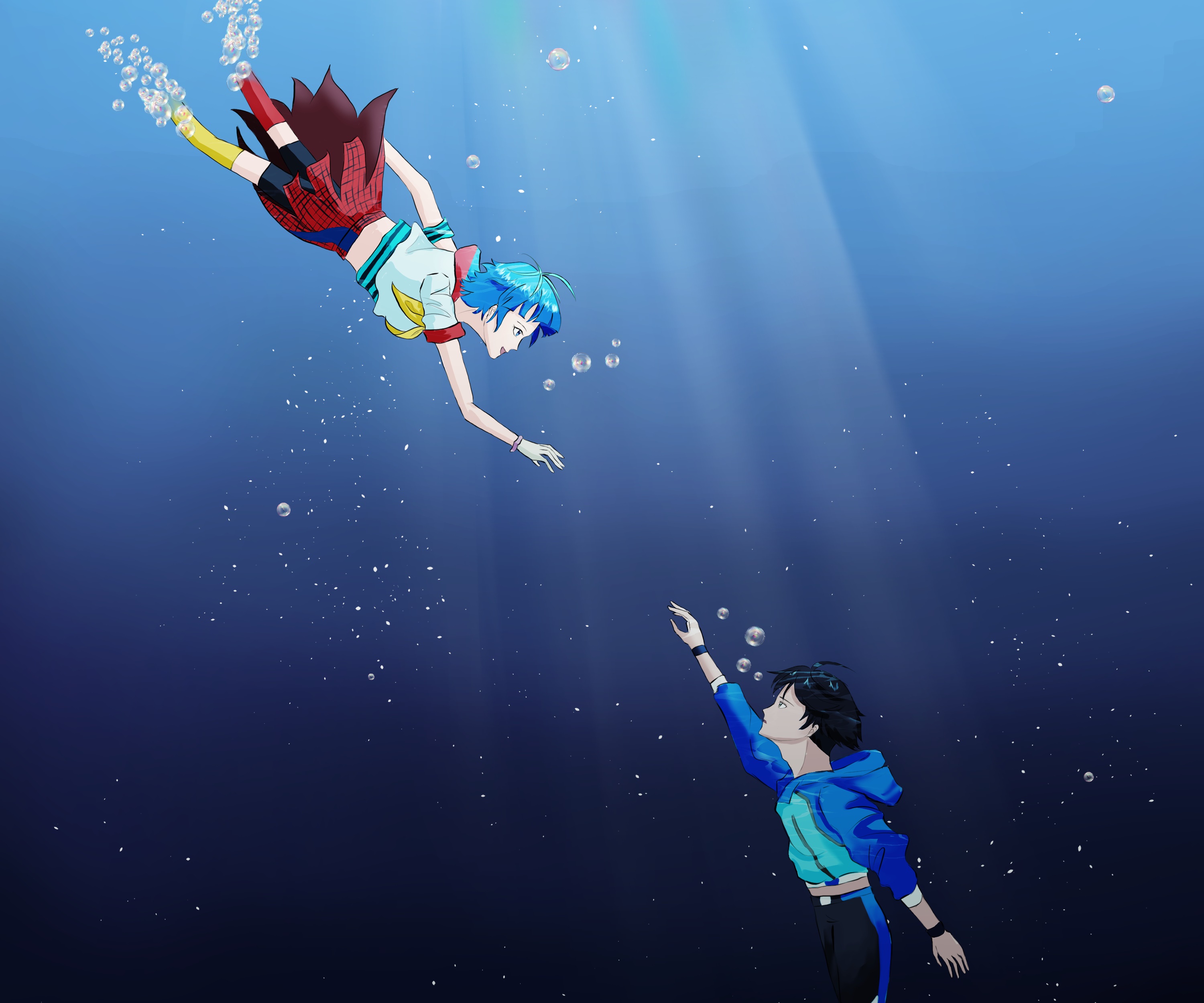 Bubble HD, Hibiki (Bubble), Uta (Bubble) Gallery HD Wallpaper