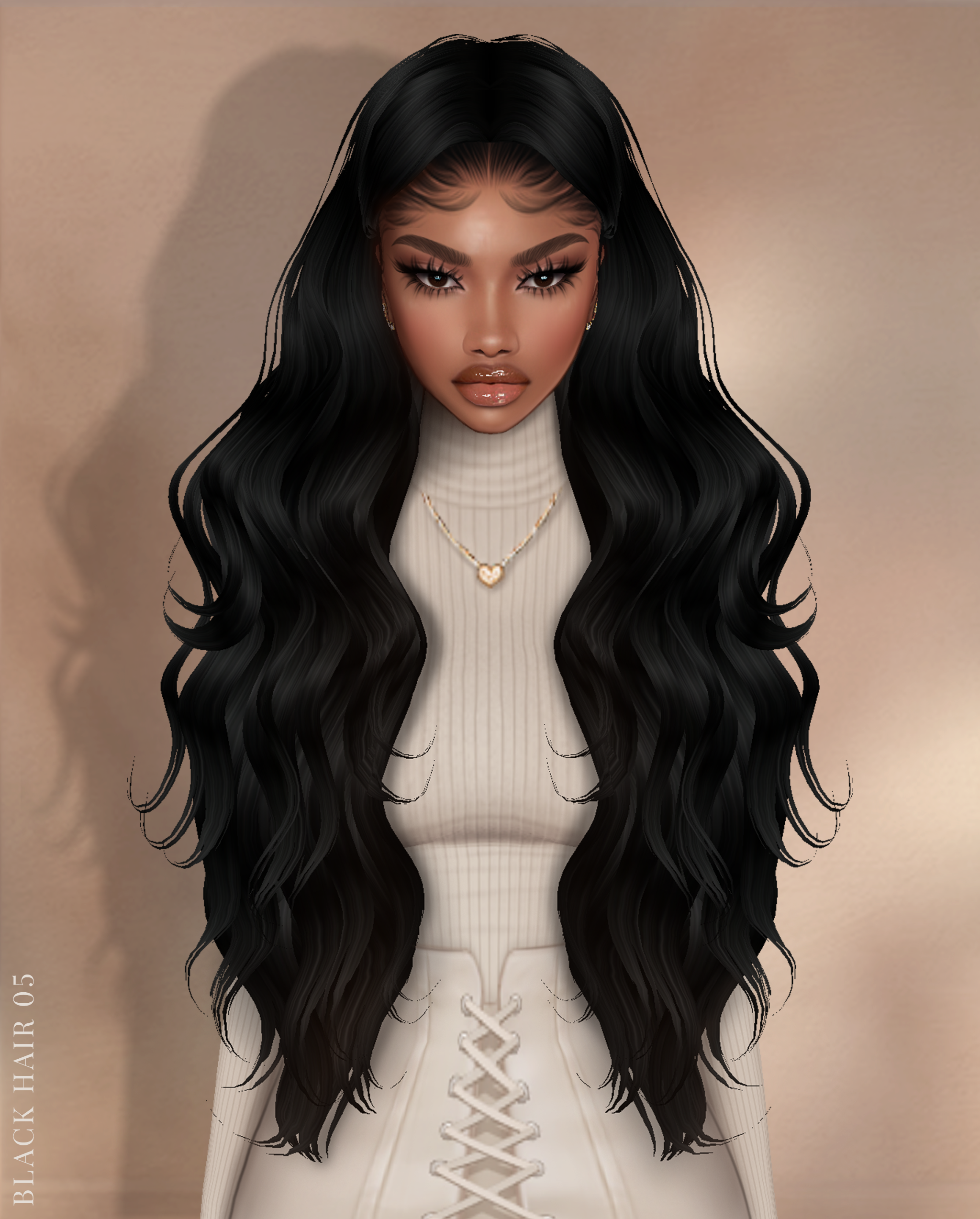 IMVU Hair Texture Super Silk -BUNDLE