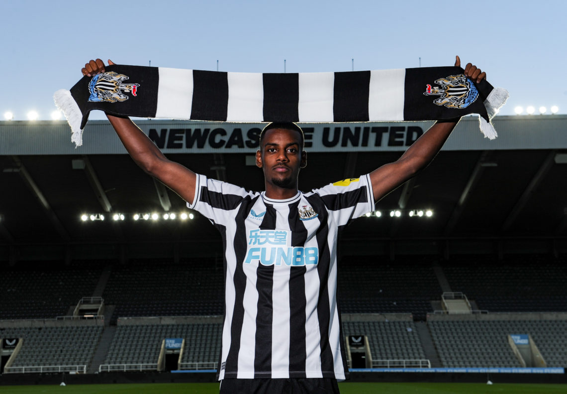 Alexander Isak spoke to Emil Krafth about joining Newcastle United