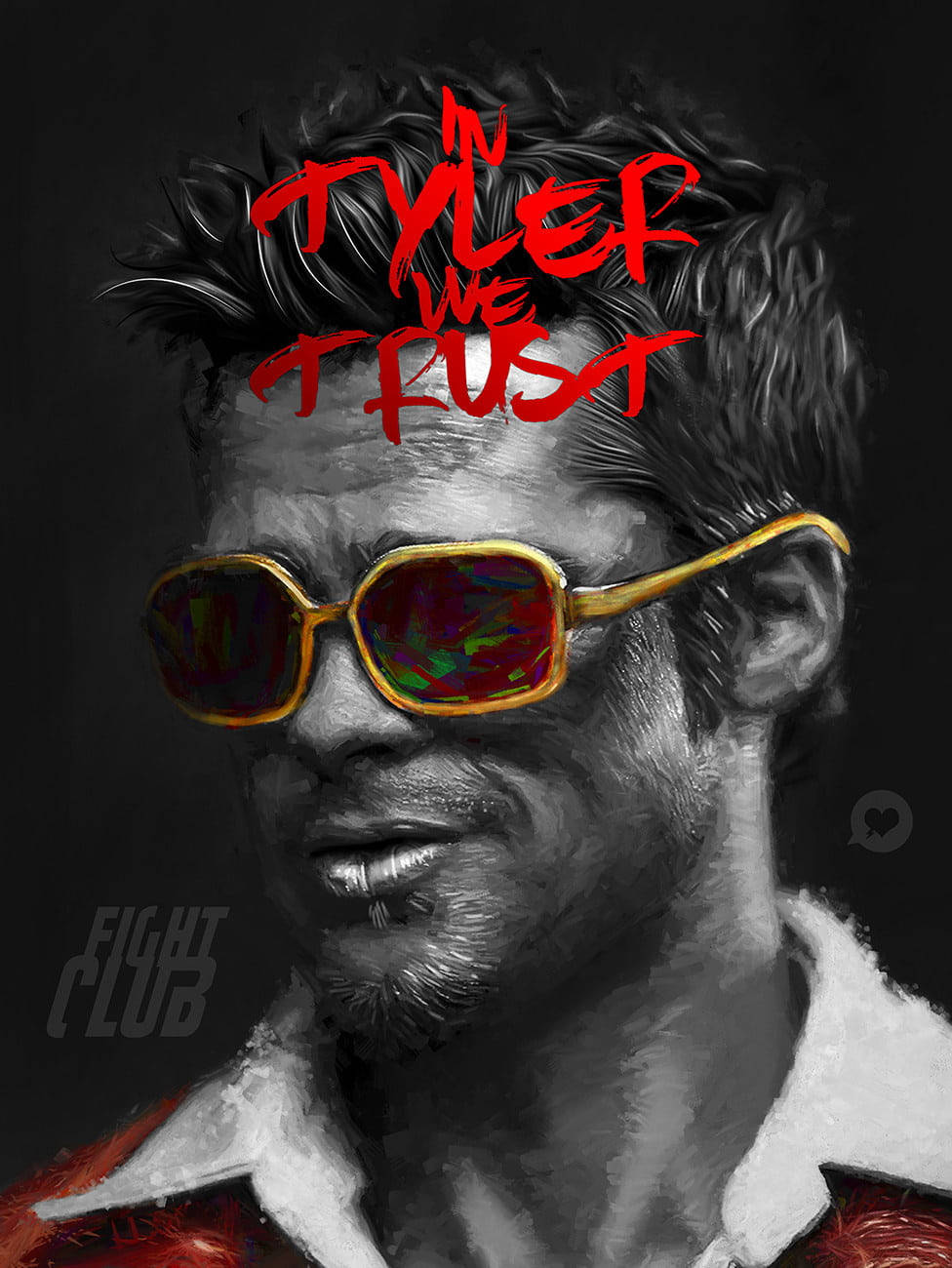 Download Fight Club In Tyler We Trust Wallpaper