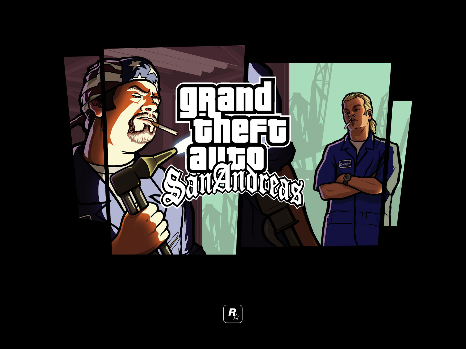 Official wallpaper SA / Grand Theft Auto: San Andreas Gta.cz