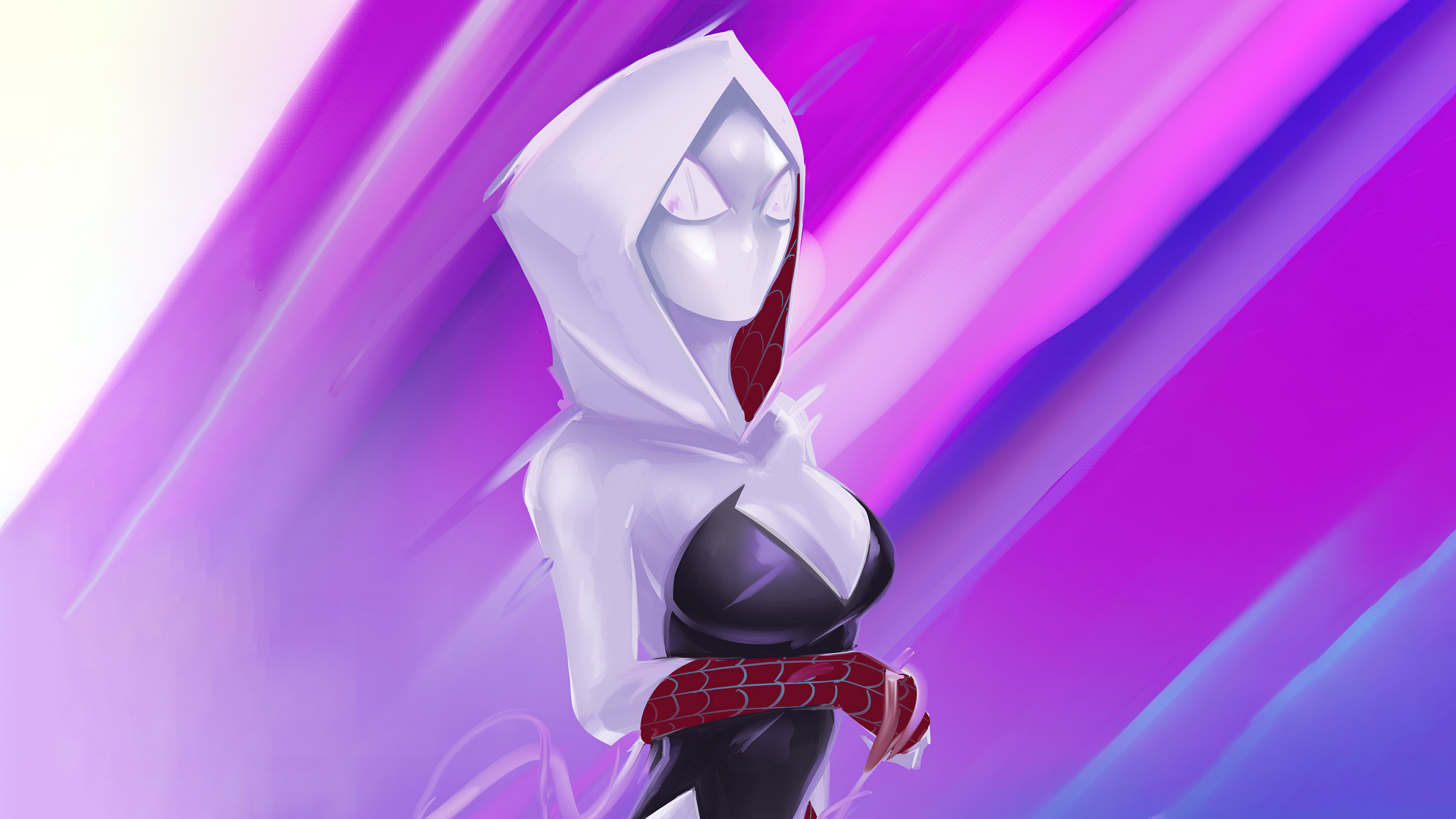 gwen stacy spider man across the spider verse 2023 Mac Wallpaper Download