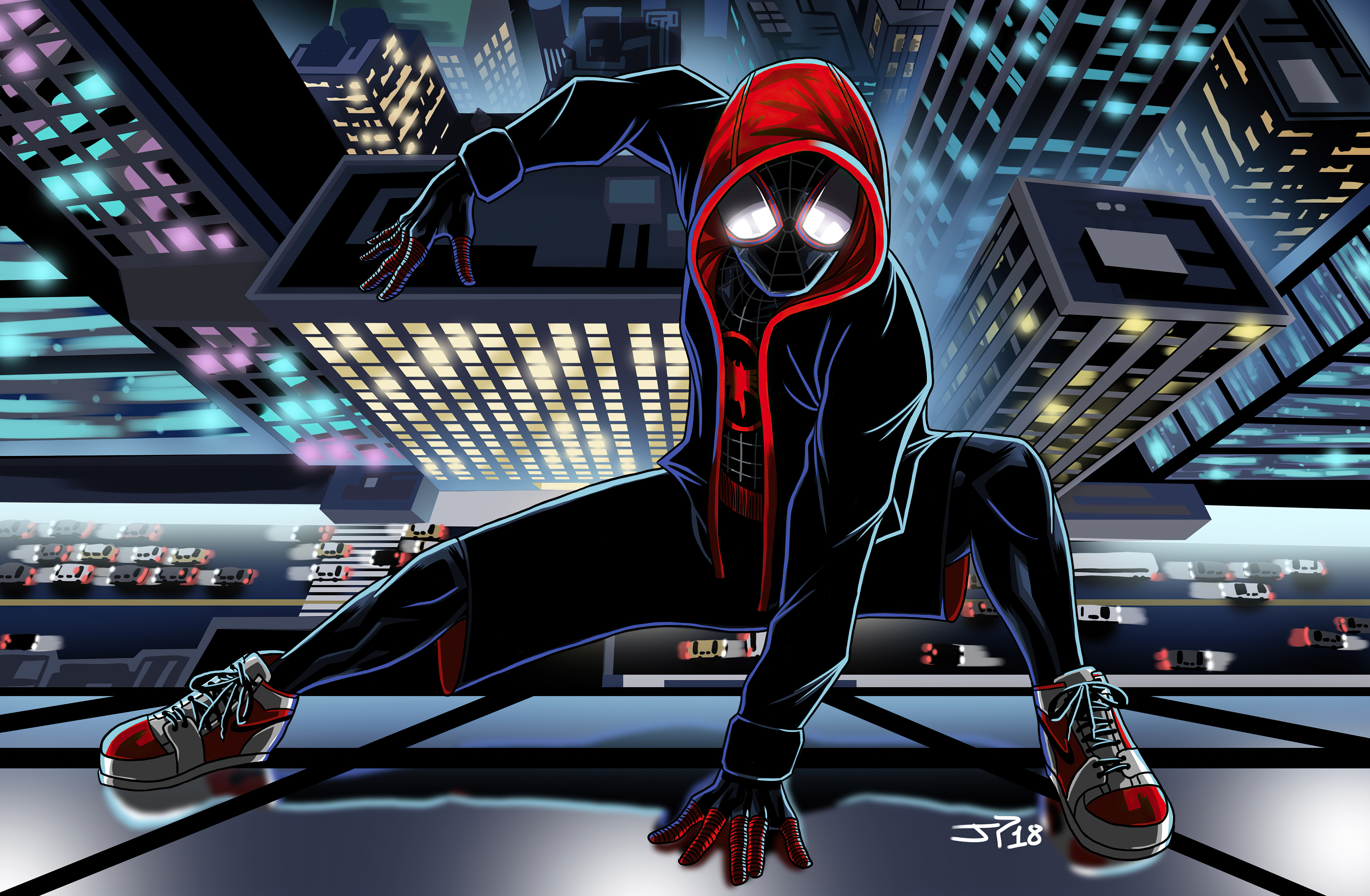 Spider Man: Into The Spider Verse HD Wallpaper And Background