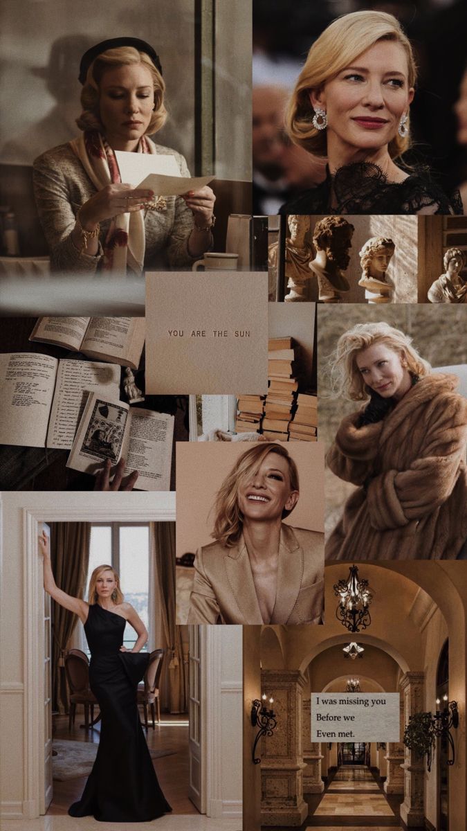 Carol / Cate Blanchett aesthetic wallpaper. Cate blanchett carol, Cate blanchett, Carole