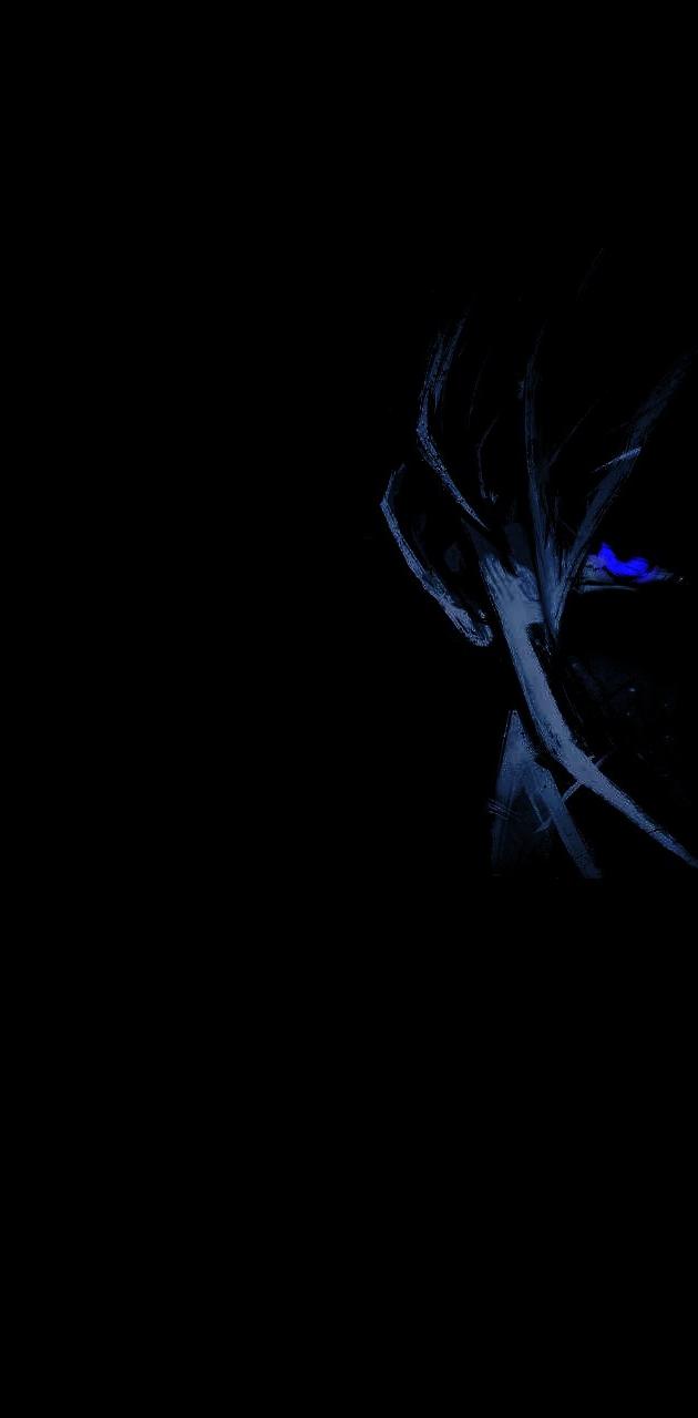 Goku eyes blue wallpaper