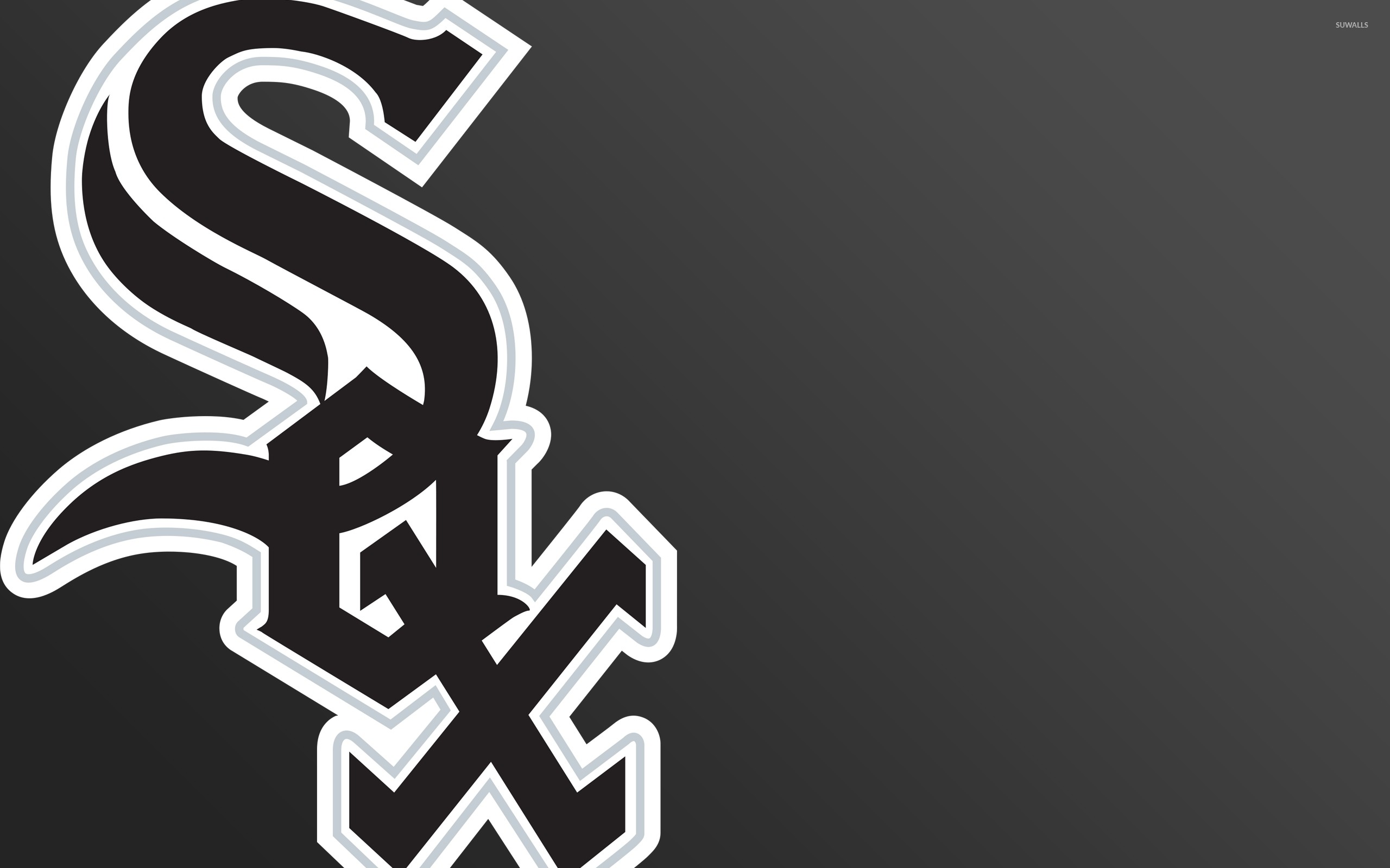 Chicago White Sox Wallpaper HD  White sox logo, White sock