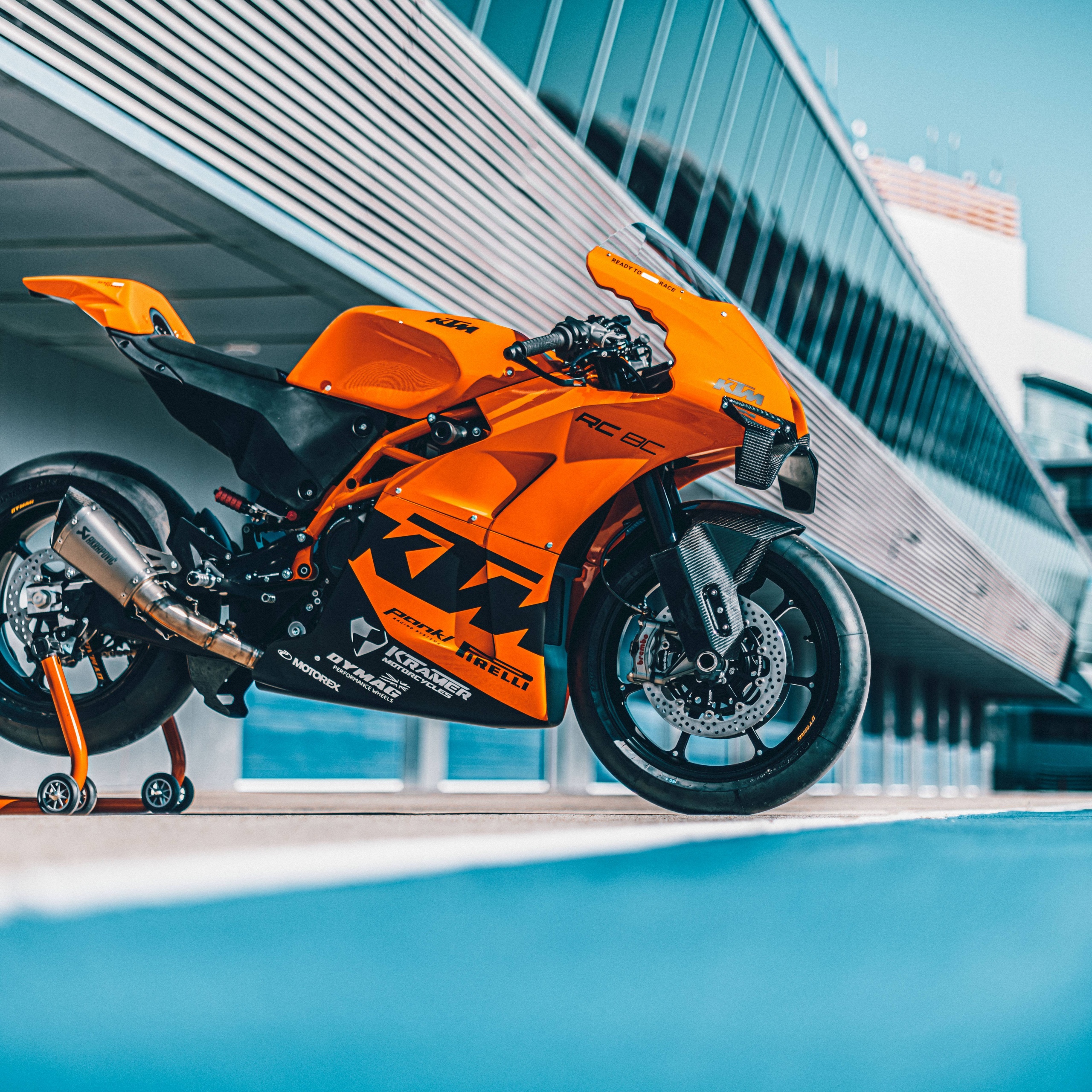 KTM RC 8C Wallpaper 4K, Sports bikes, 2022, 5K, Bikes