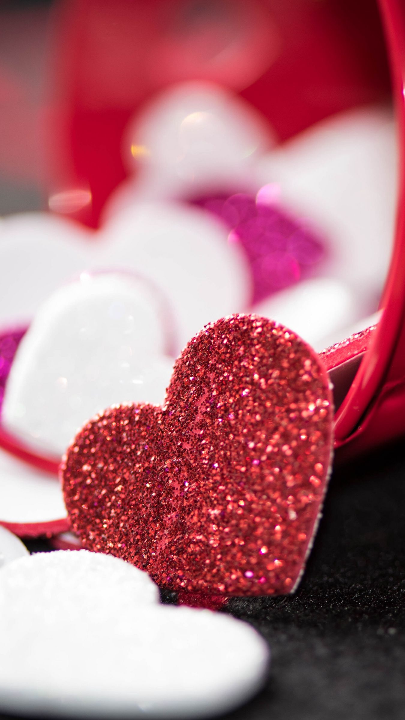 Glitter Valentine’s Day iPhone Wallpapers - Wallpaper Cave
