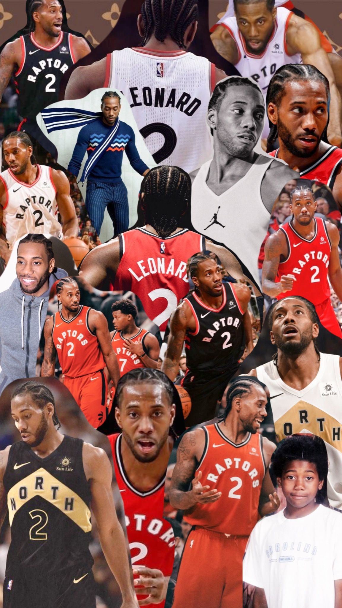 nba players collage