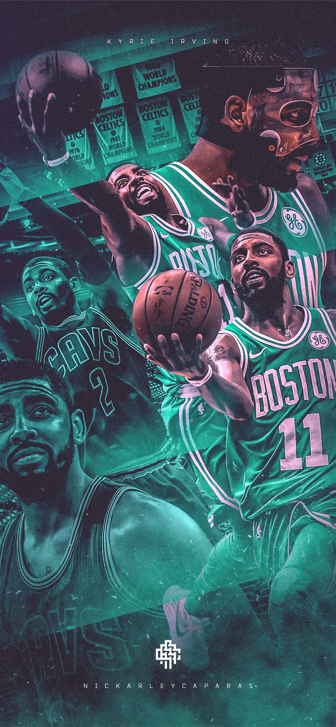 NBA Art iPhone 11 Wallpaper Free Download