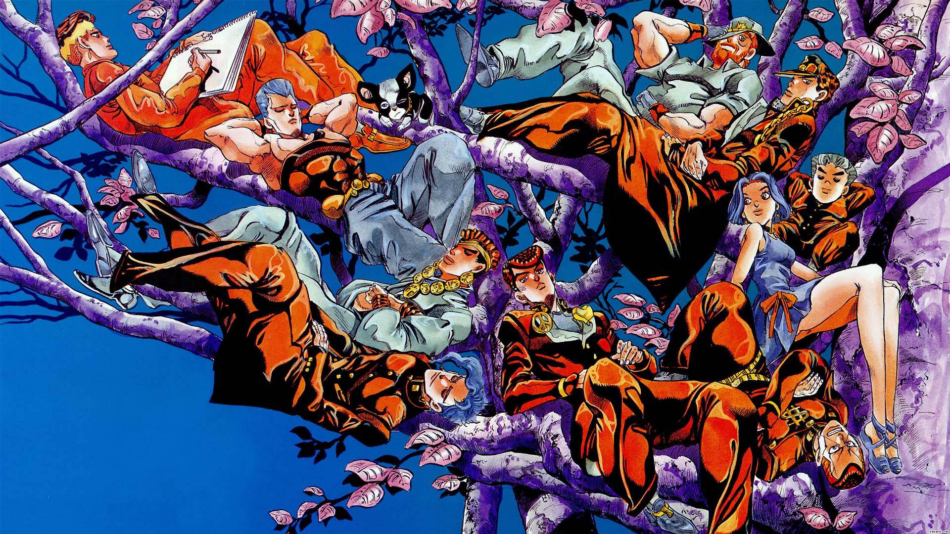 Jojo's Bizarre Adventure Wallpaper Manga