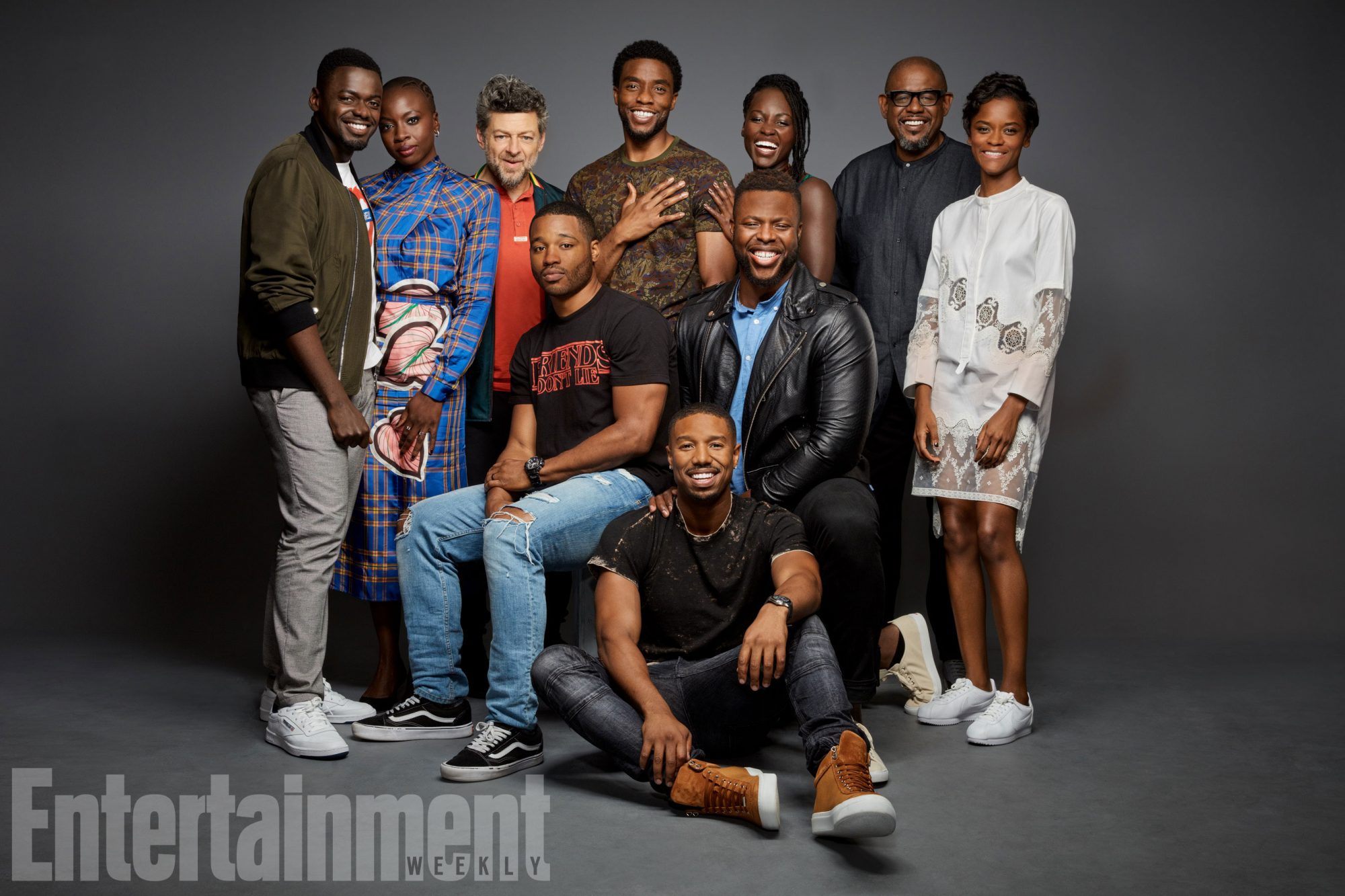 Black Panther Cast Photo: Comic Con Portraits