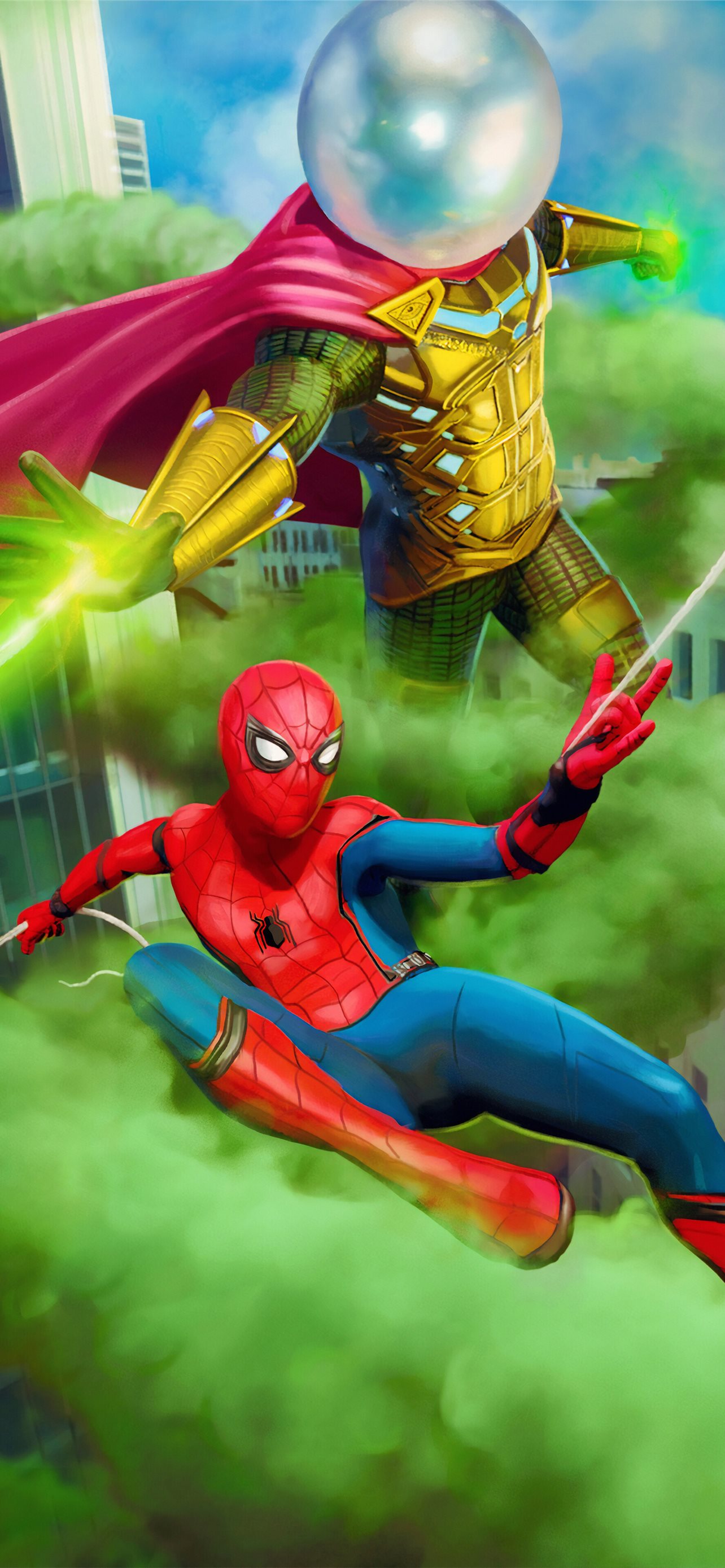 spider man far from home iPhone Wallpaper Free Download