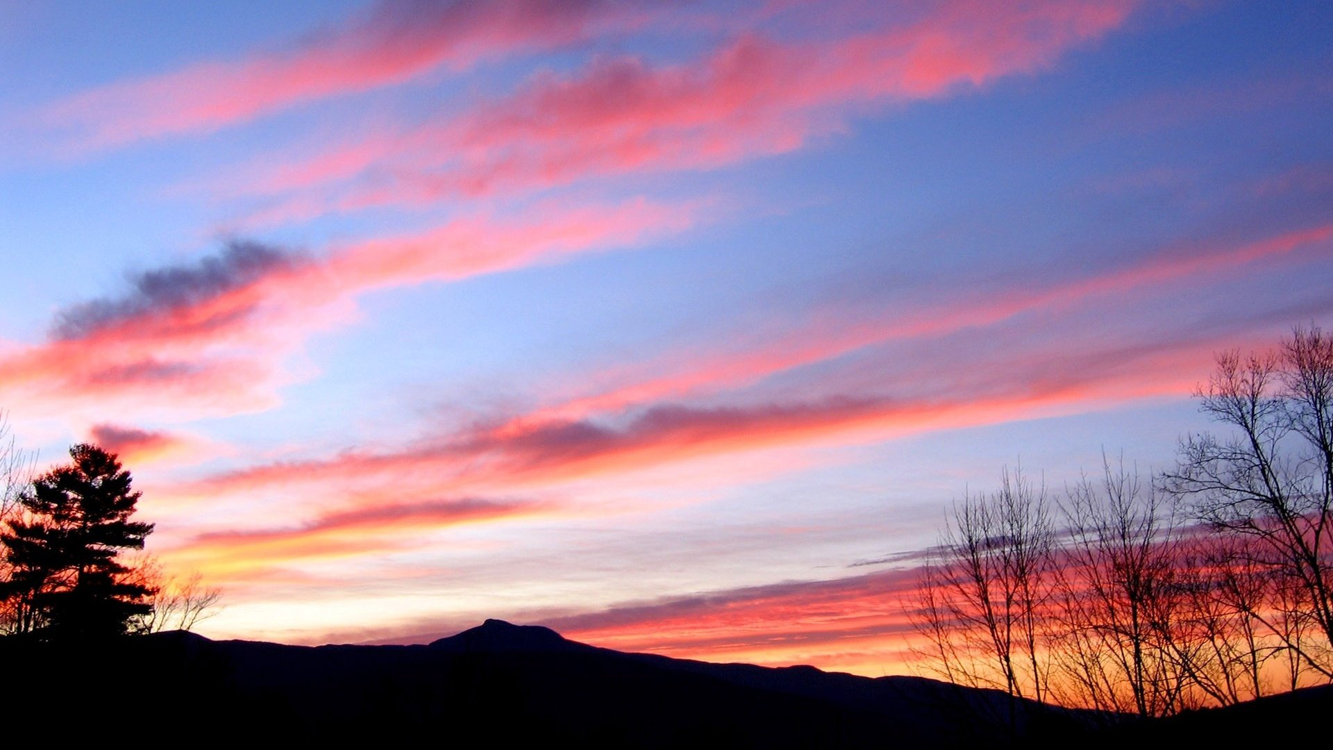 sky, Nature, Blue, Sun, Sunset, Orange, Clouds, Sunrise, Colors Wallpaper HD / Desktop and Mobile Background