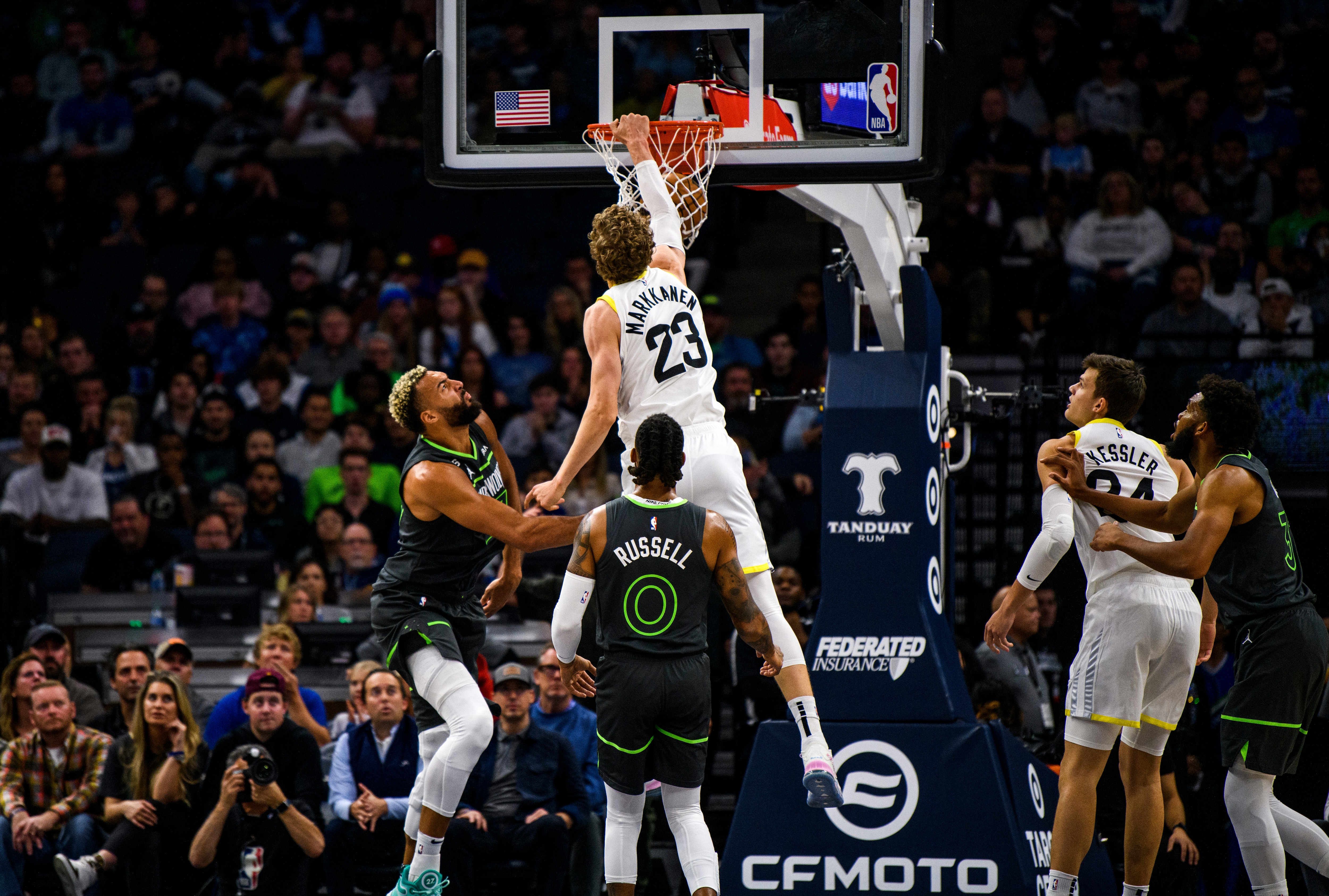 Utah Stages Massive Comeback, Takes Down Minnesota 132 126 In Overtime. NBA .com