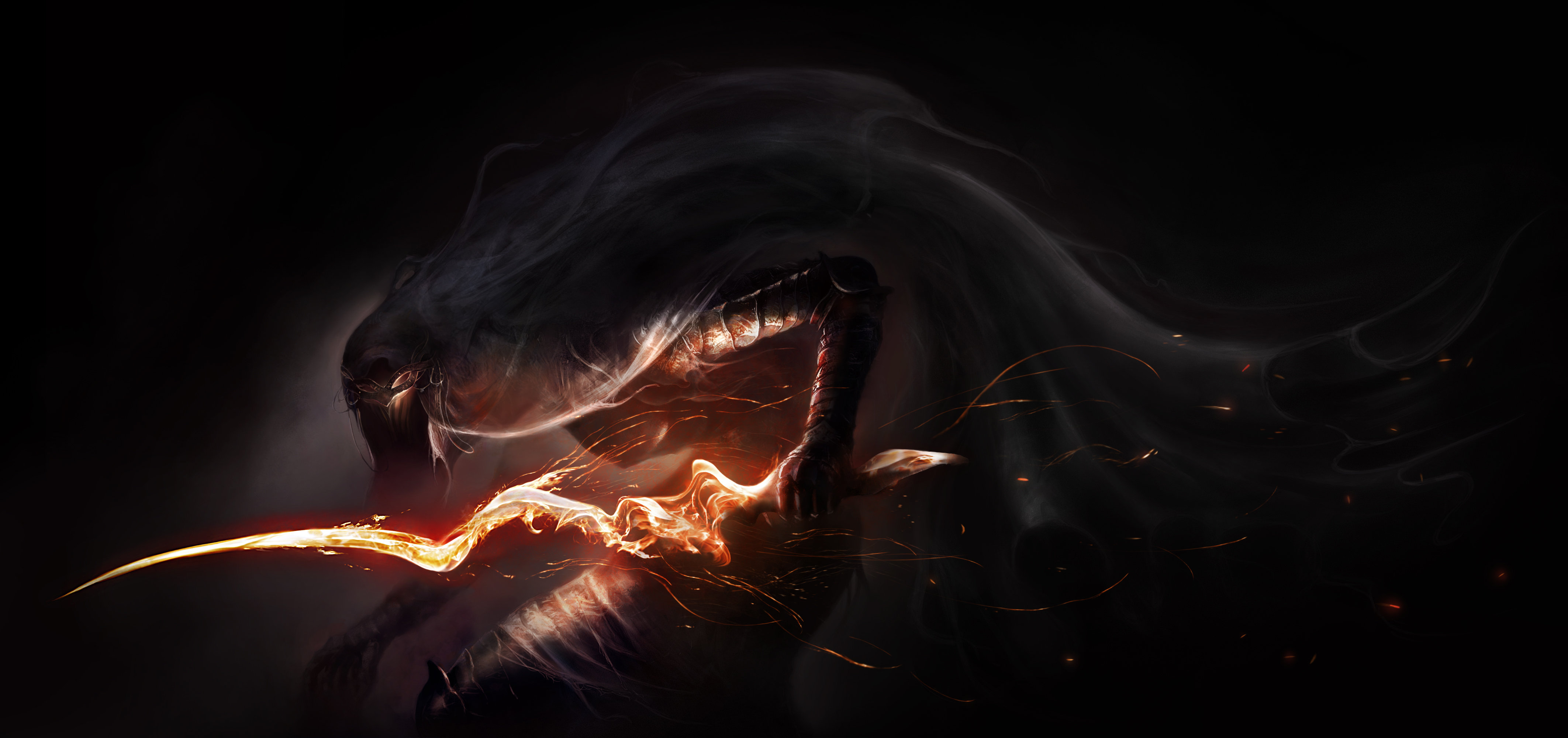 Monster, Dark Souls III, Concept Gallery HD Wallpaper