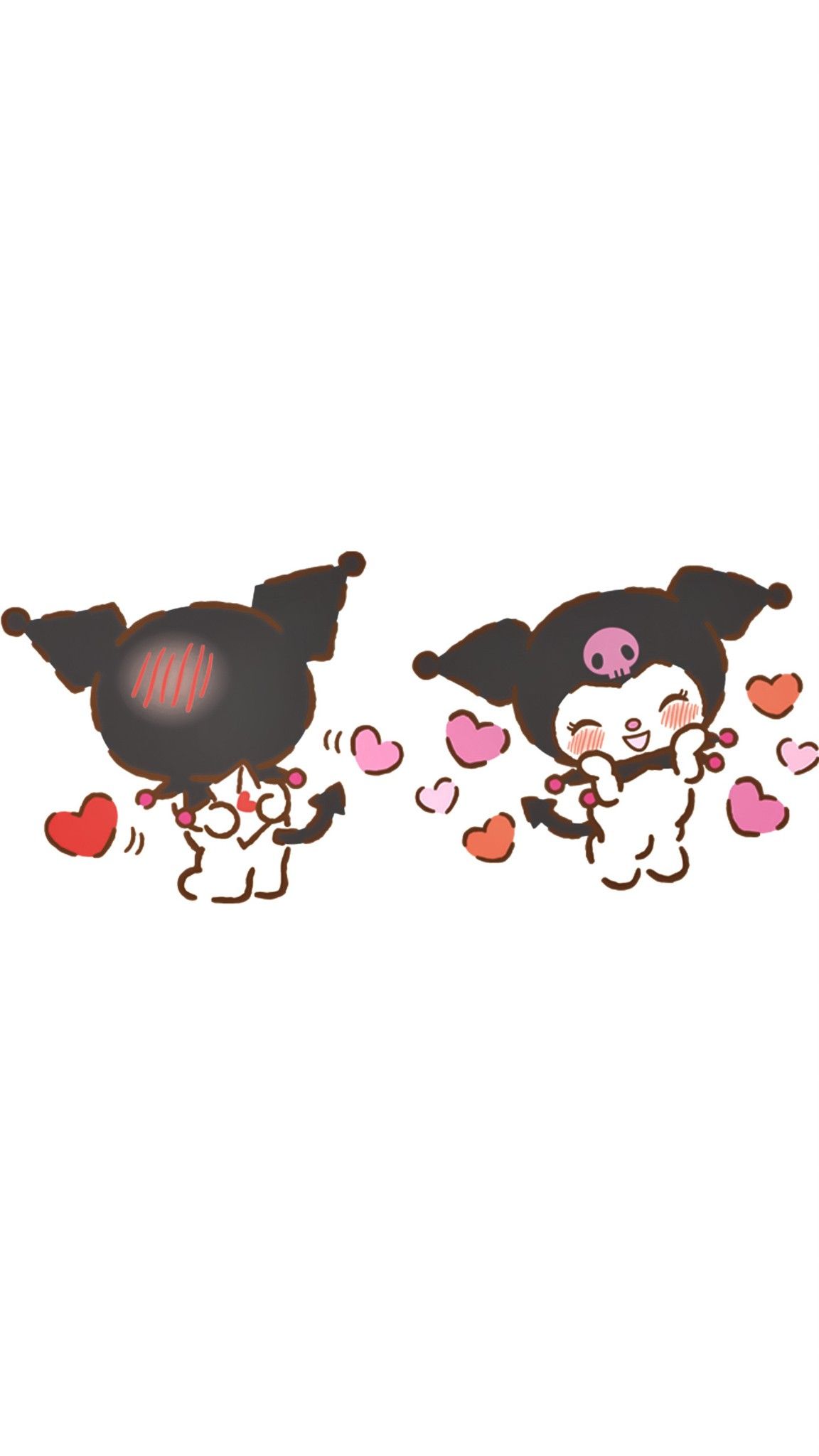 Kuromi BG. Hello kitty, Pretty wallpaper iphone, iPhone wallpaper