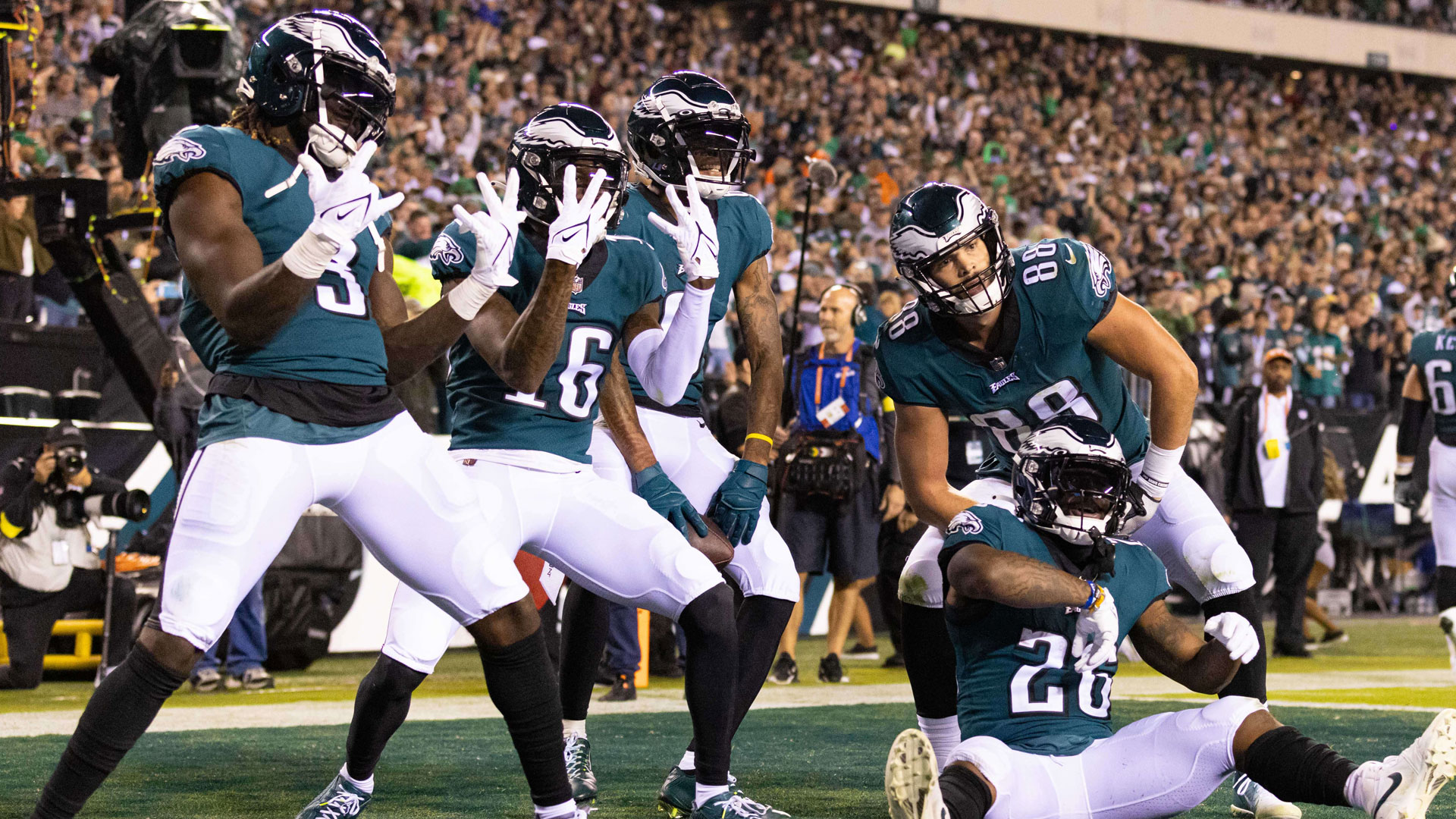 Eagles Pull Off Another 4th Quarter Marathon Drive In Win Sports Philadelphia