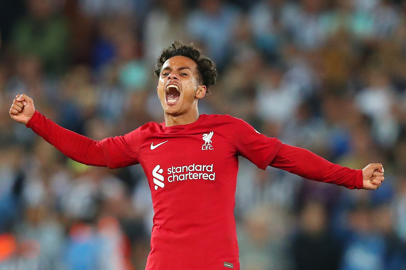 Fabio Carvalho “Was Just In The Right Area” For That Last Gasp Winner Against Newcastle Liverpool Offside