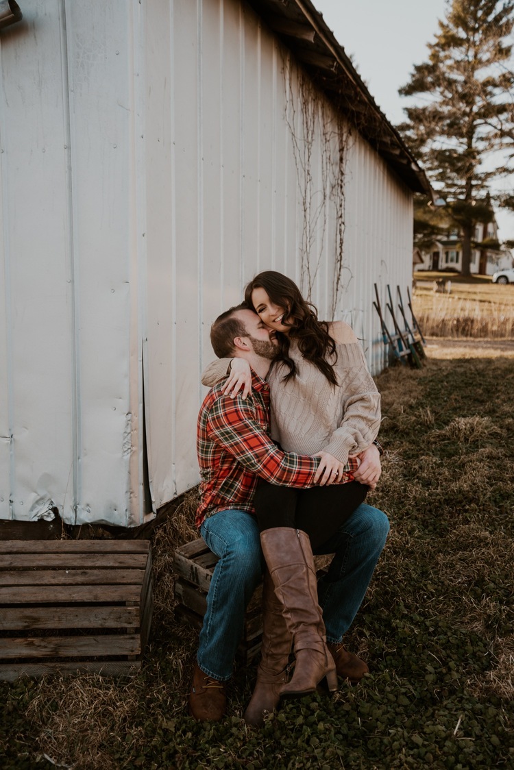 Kim and Bryan // Upstate New York Farm Engagement Session