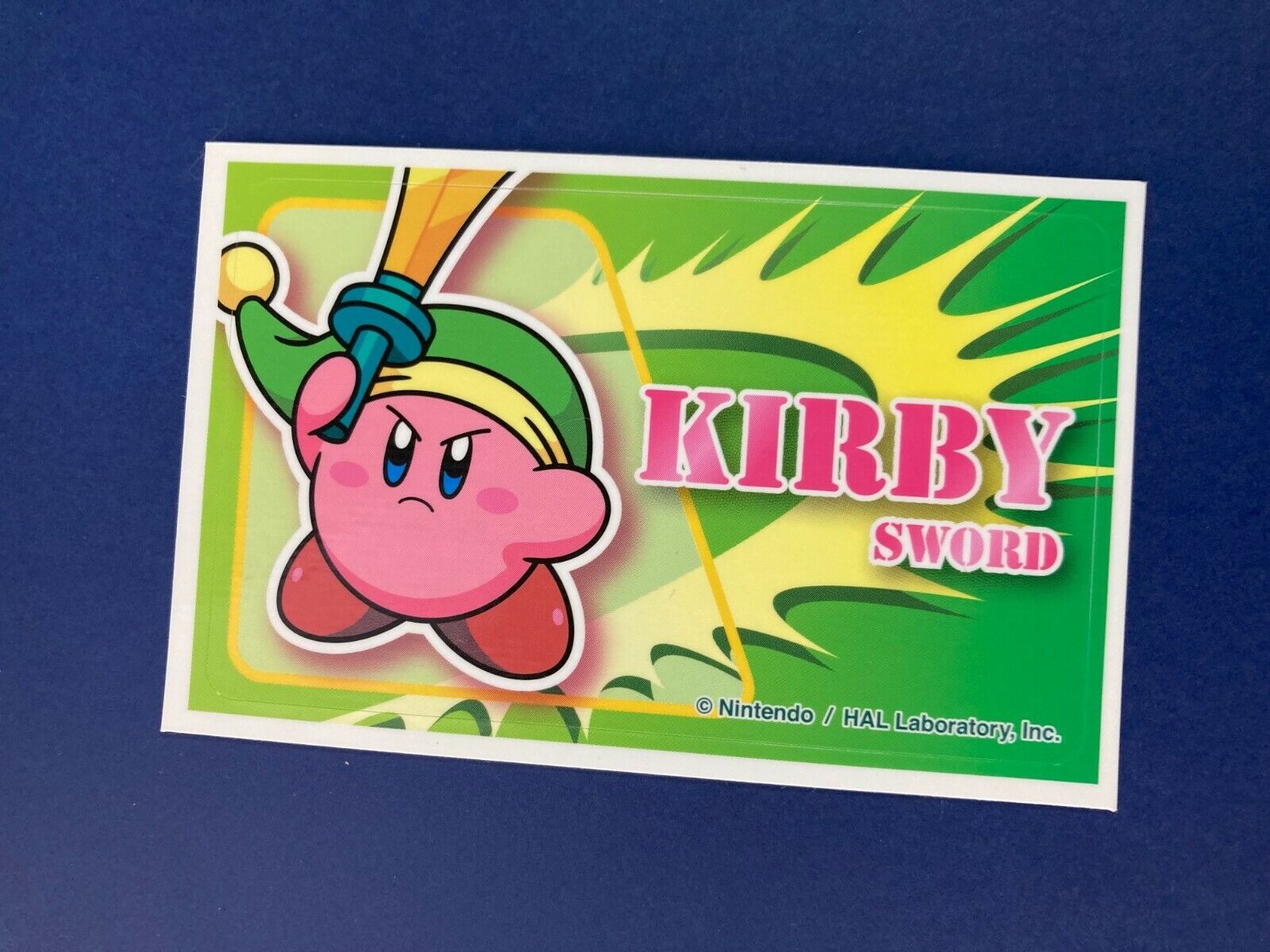 Kirby Sticker Sword Kirby Nintendo Very Rare Japanese F S