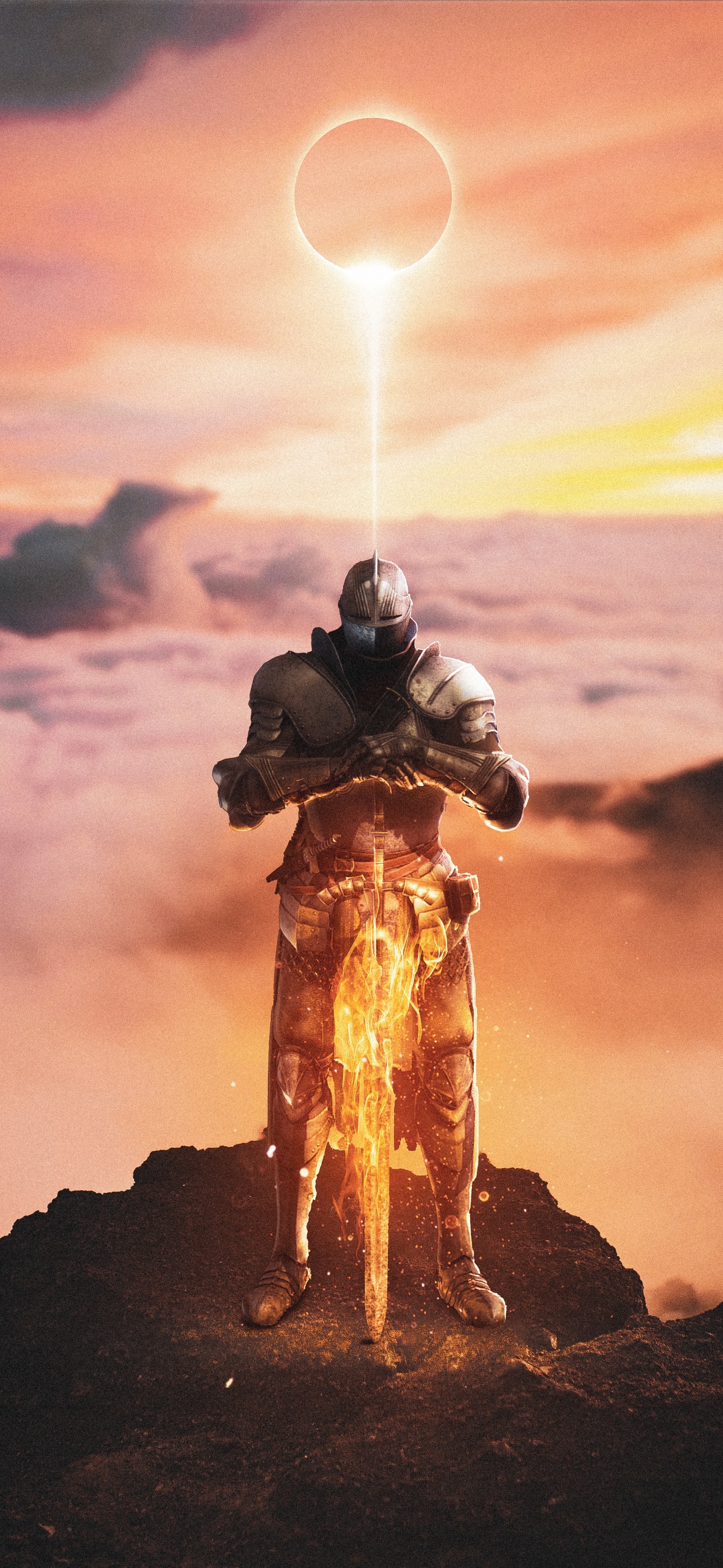 Warrior Wallpaper 4K, Dark Souls, Sword