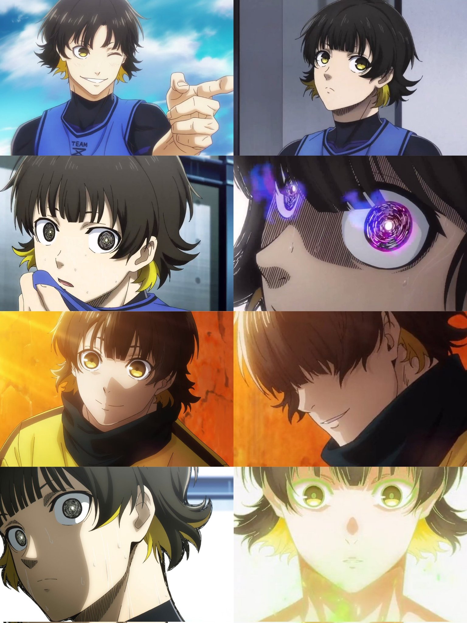 BLUE LOCK NATION ⚽ to blue lock for being the only anime to have bachira meguru