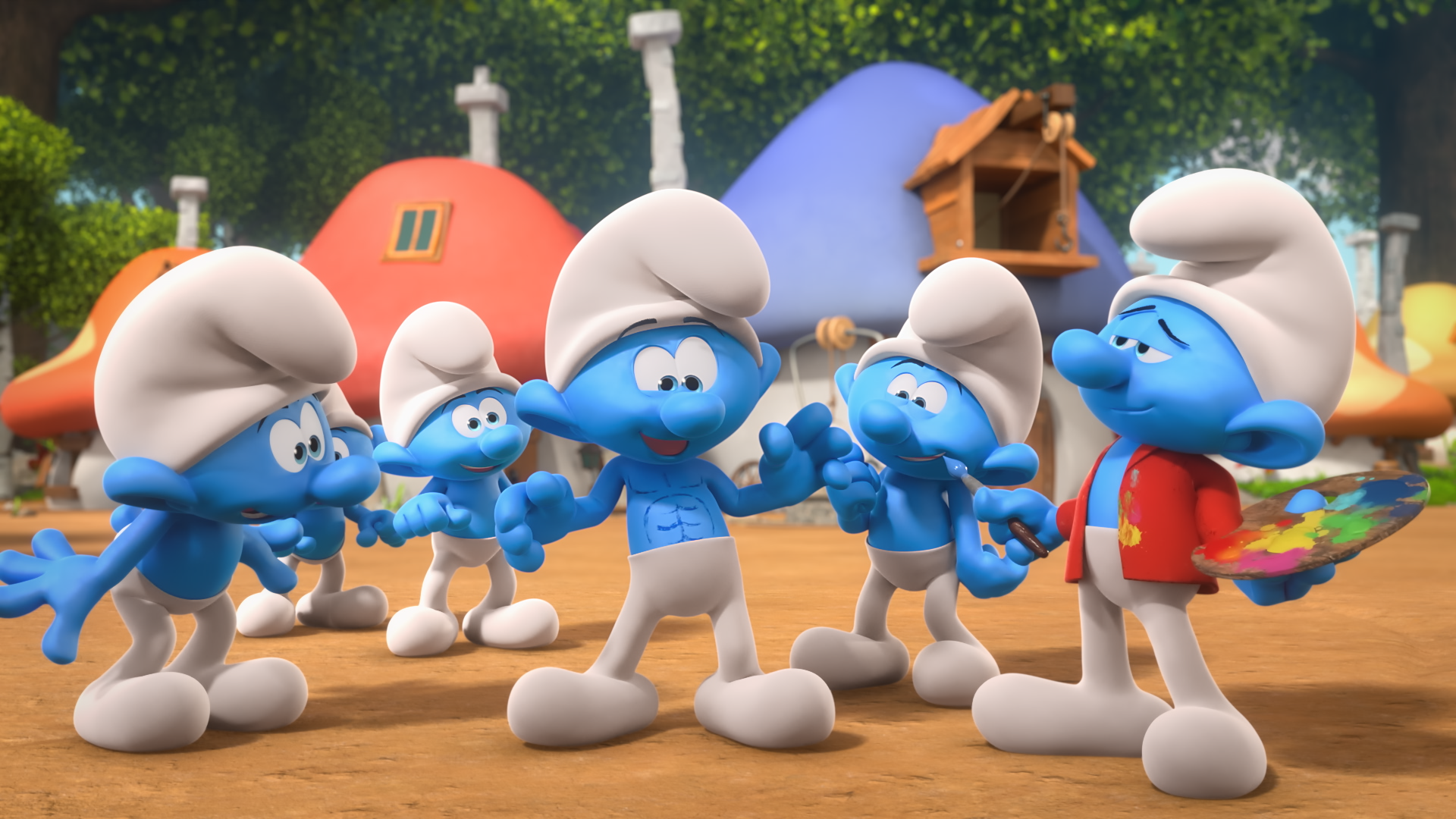 The Smurfs On Nickelodeon Will Be Smurf Tastic