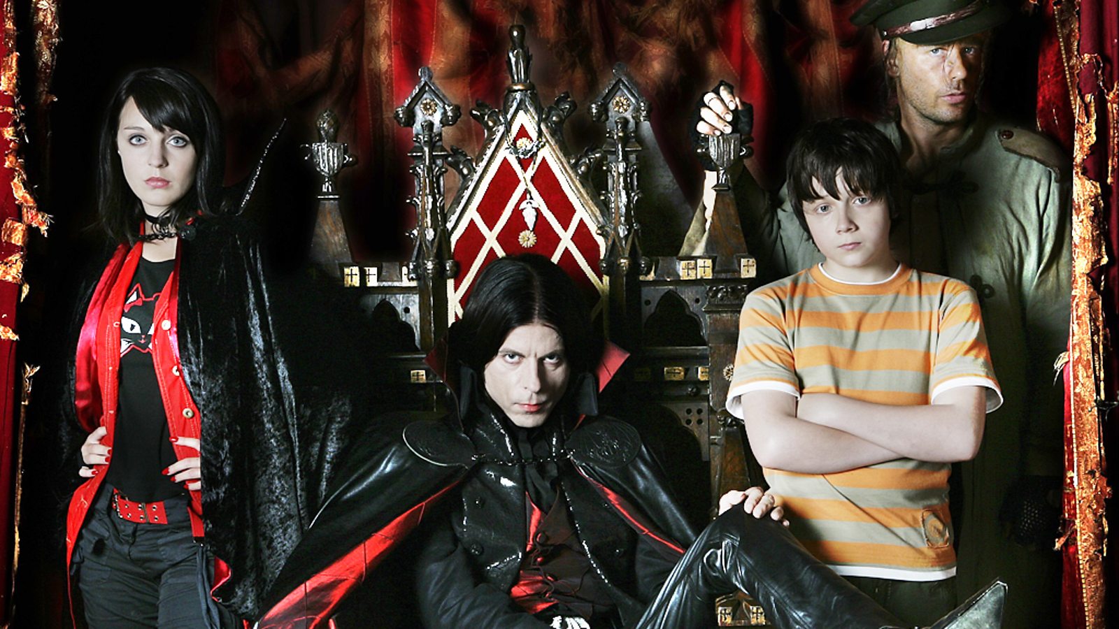Who's On TV links in Young Dracula on CBBC! Clare Thomas starred in The Sarah Jane Adventures in 2008. Simon Ludders appeared in Thin Ice in 2017