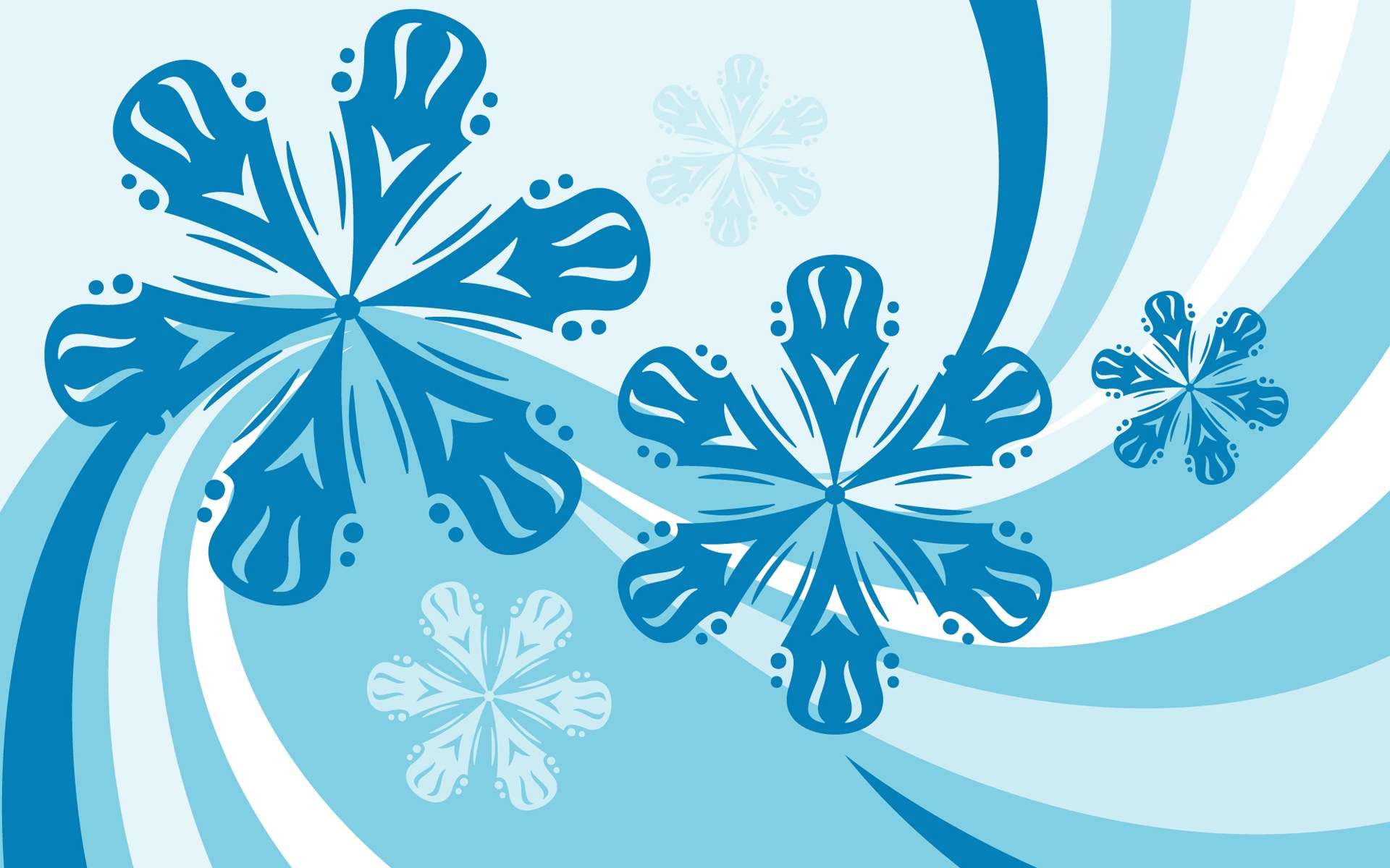 HD Abstract Winter background snowflakes patterns, Vector snowflakes 1920x1200 NO.4 Desktop Wallpaper