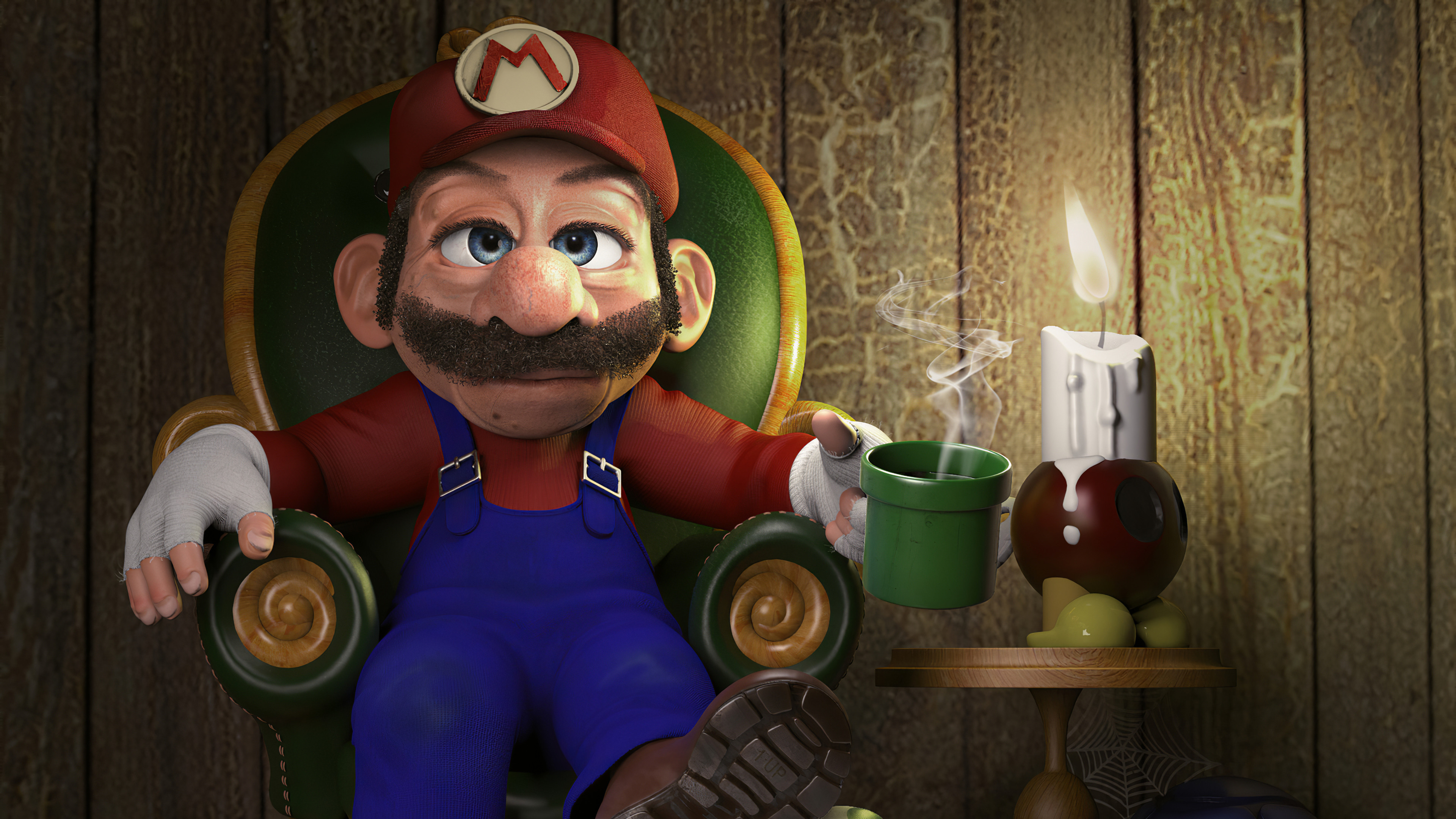 Super Mario Wallpaper and Background 4K, HD, Dual Screen