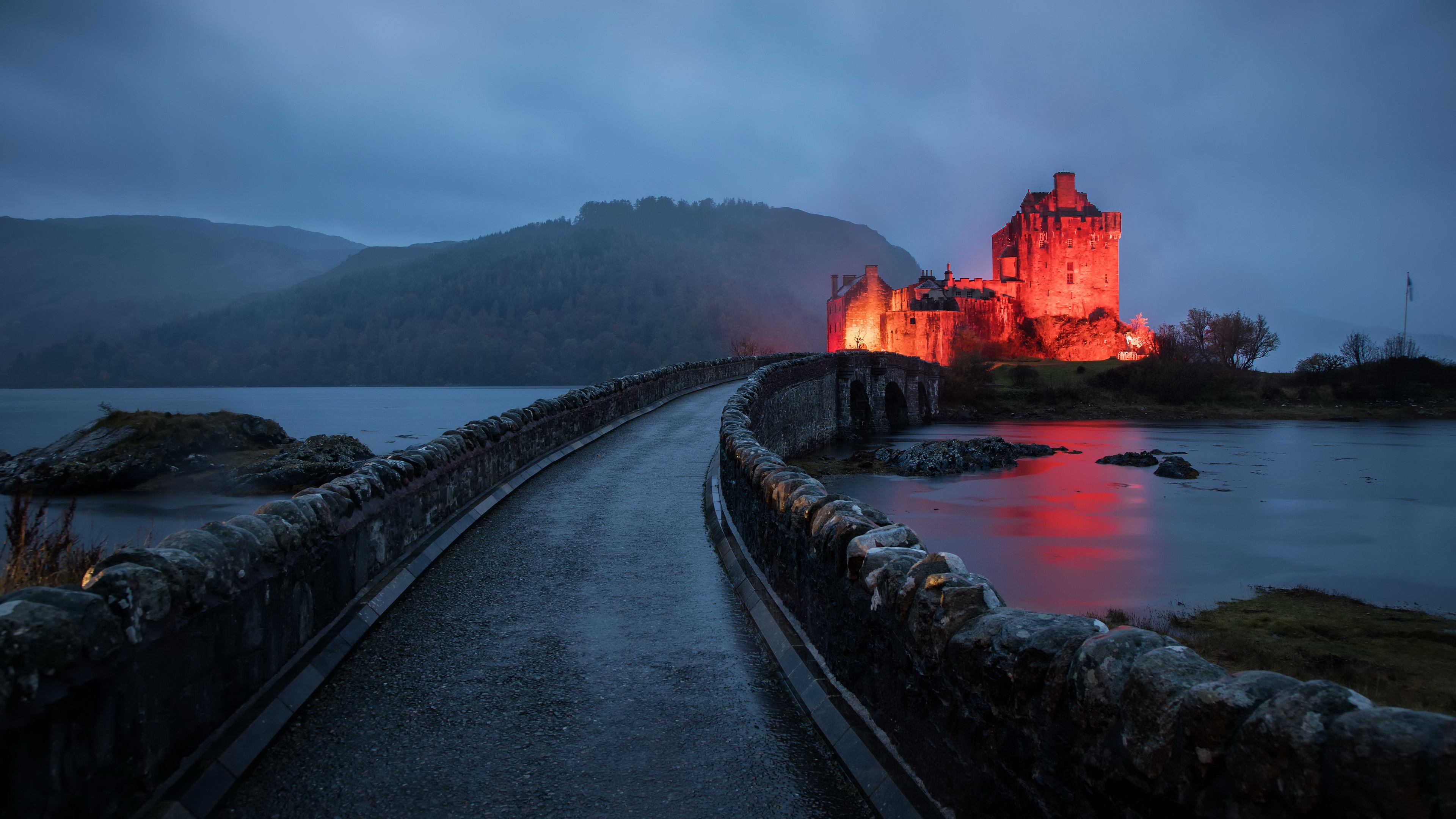 Castle 4K, Castle, Scotland Gallery HD Wallpaper