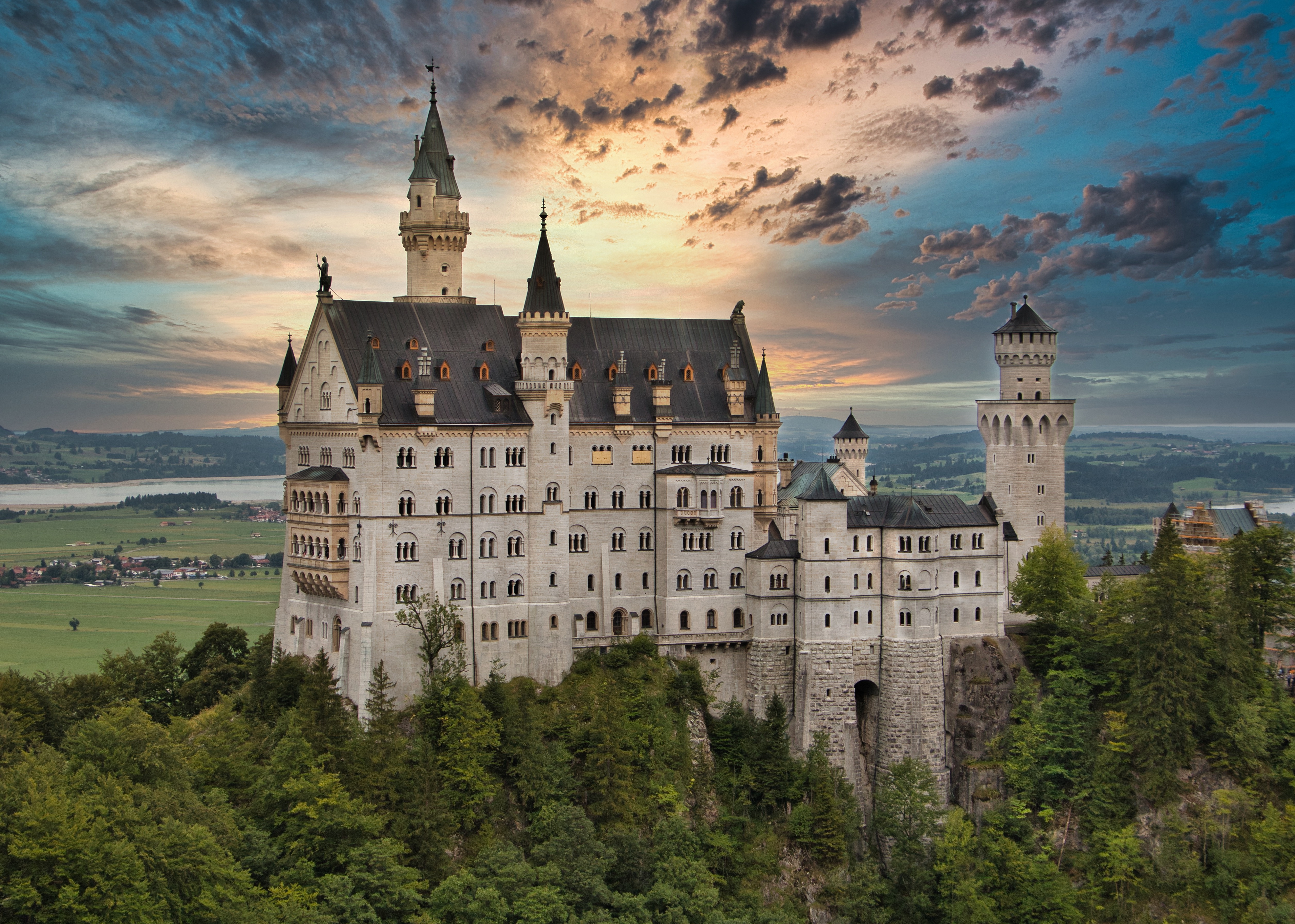 Neuschwanstein Castle 4K, Germany, Castle Gallery HD Wallpaper