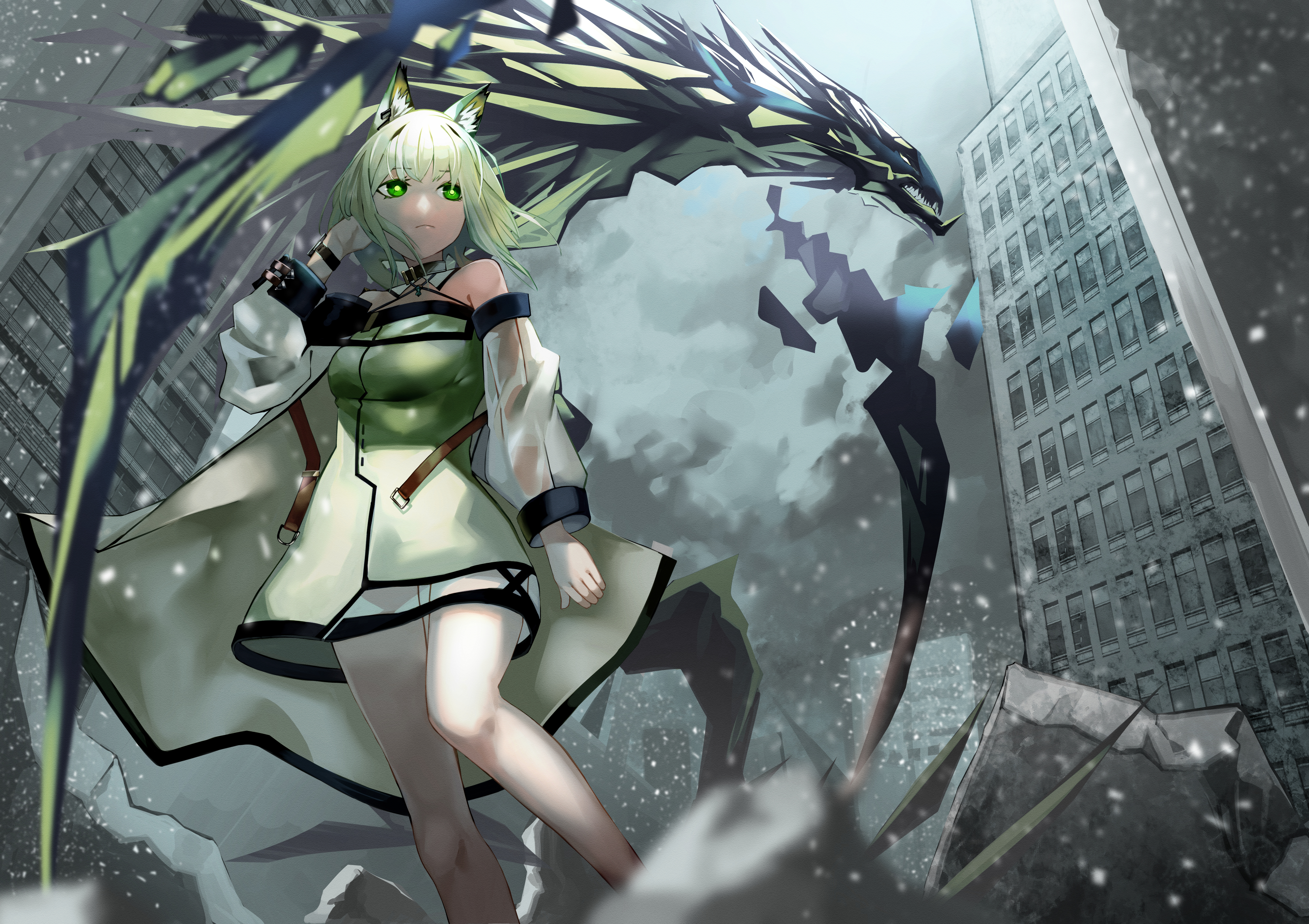 Kal'tsit (Arknights) HD Wallpaper and Background