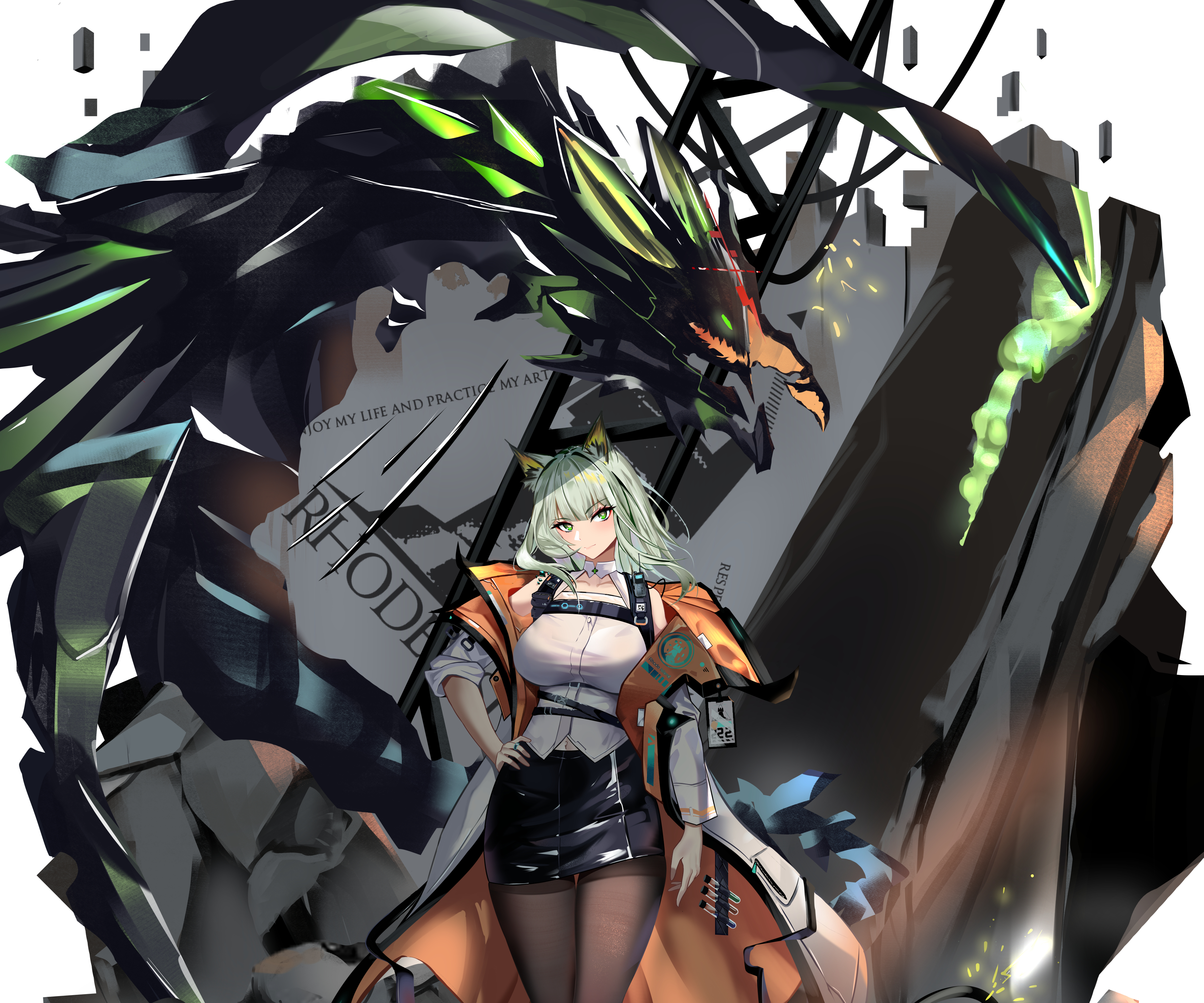 Kal'tsit (Arknights) HD Wallpaper and Background