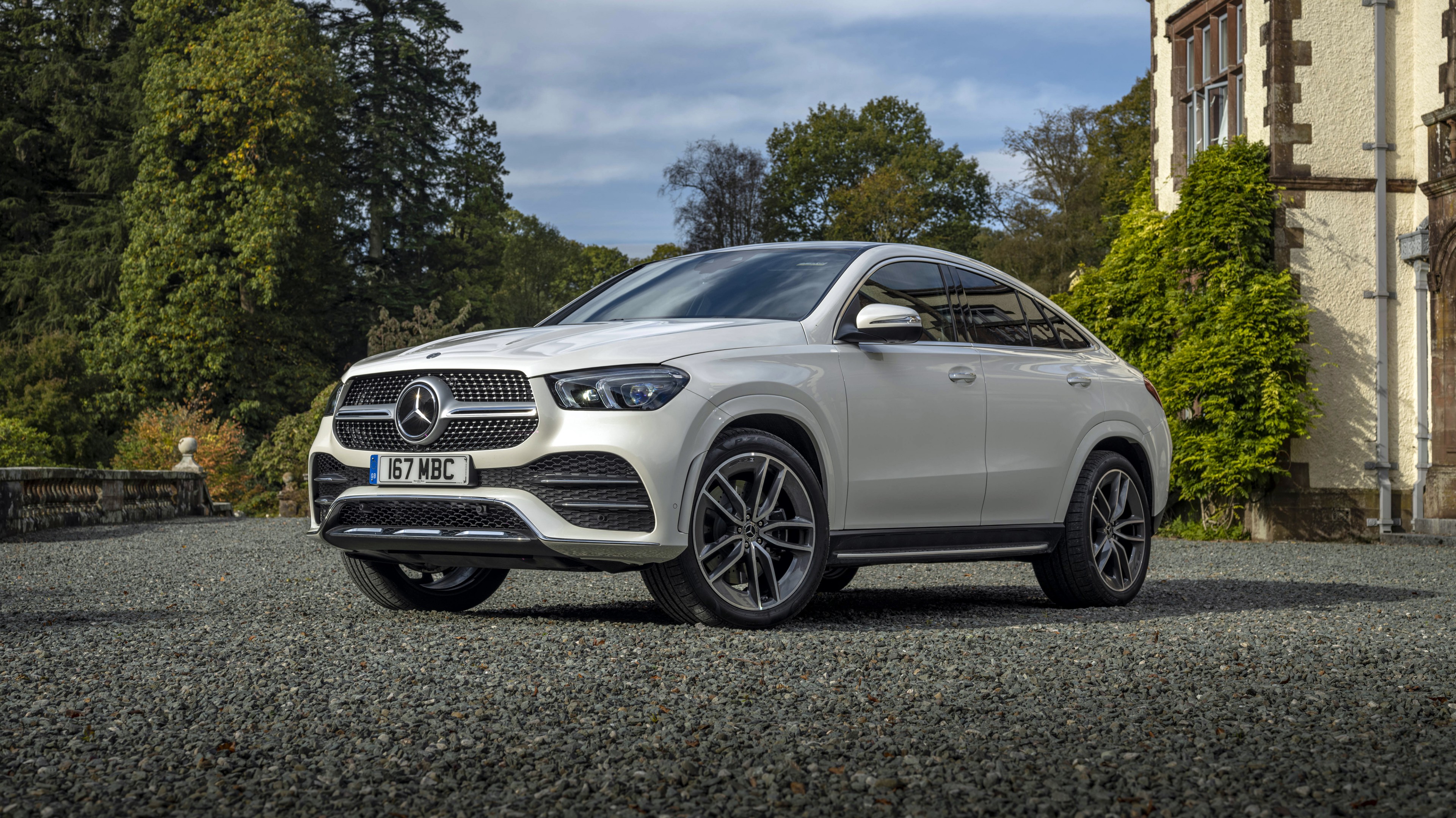 Mercedes Benz GLE 400 D 4MATIC AMG Line Coupé 2020 4K Wallpaper Car Wallpaper